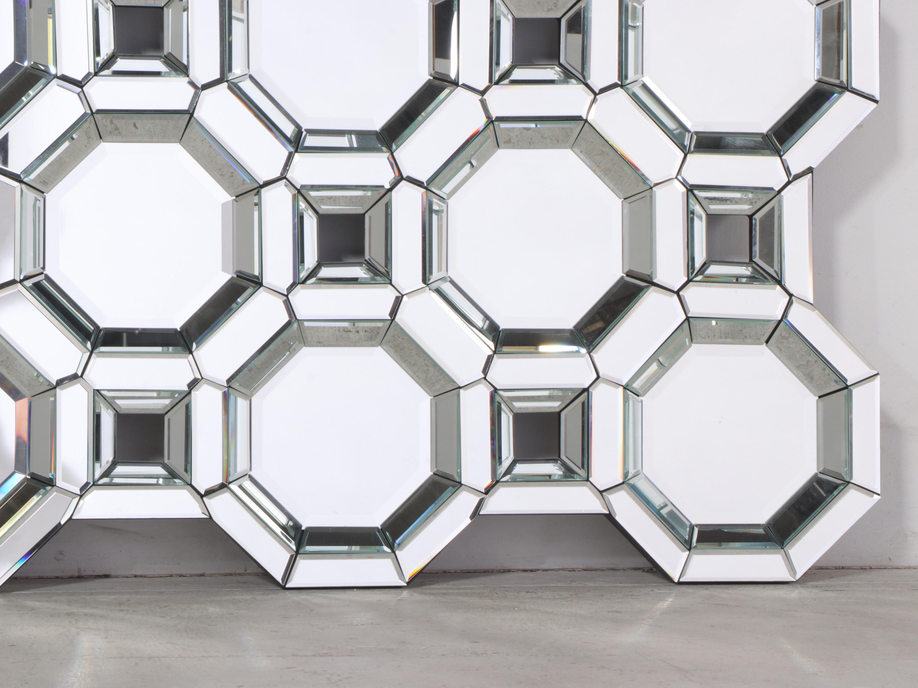 Z Gallerie "Axis" Mosaic Leaner Floor Mirror EBTH