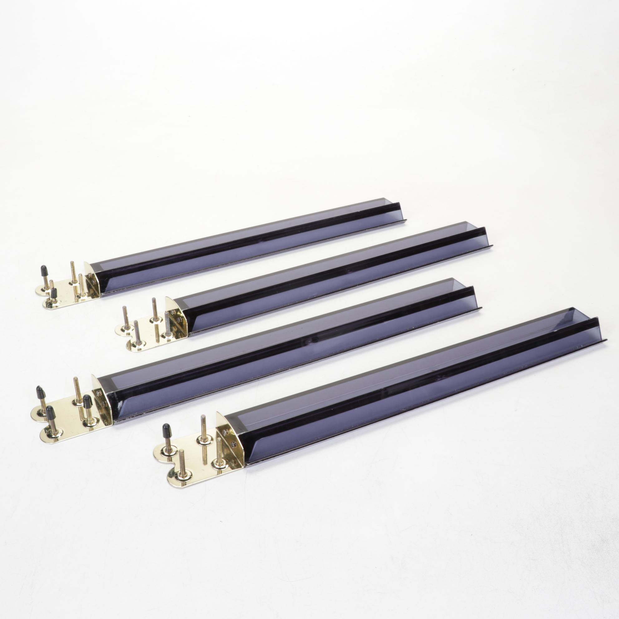 Chinese Style Mahjong Set with Faux Alligator Leather Case