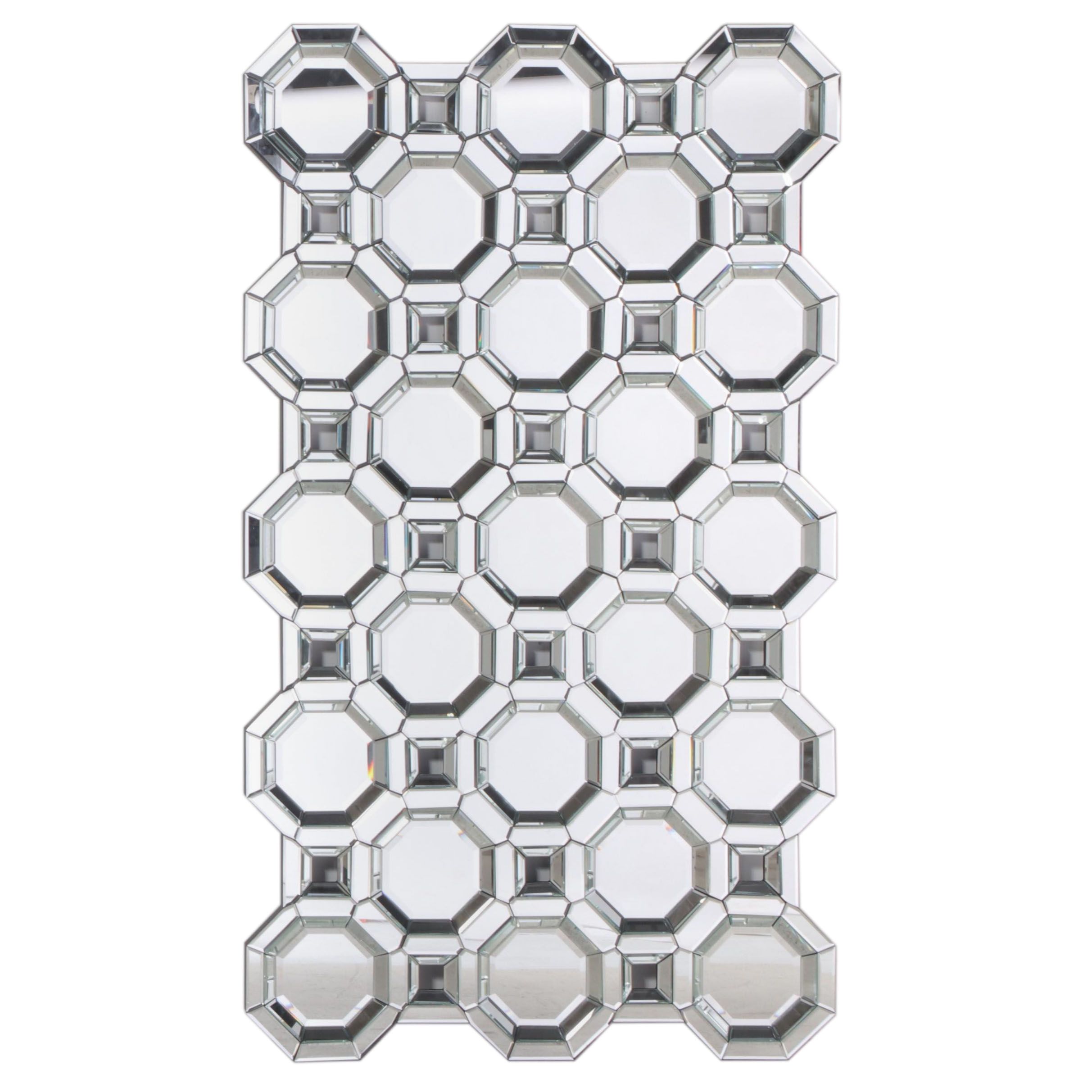 Z Gallerie "Axis" Mosaic Leaner Floor Mirror