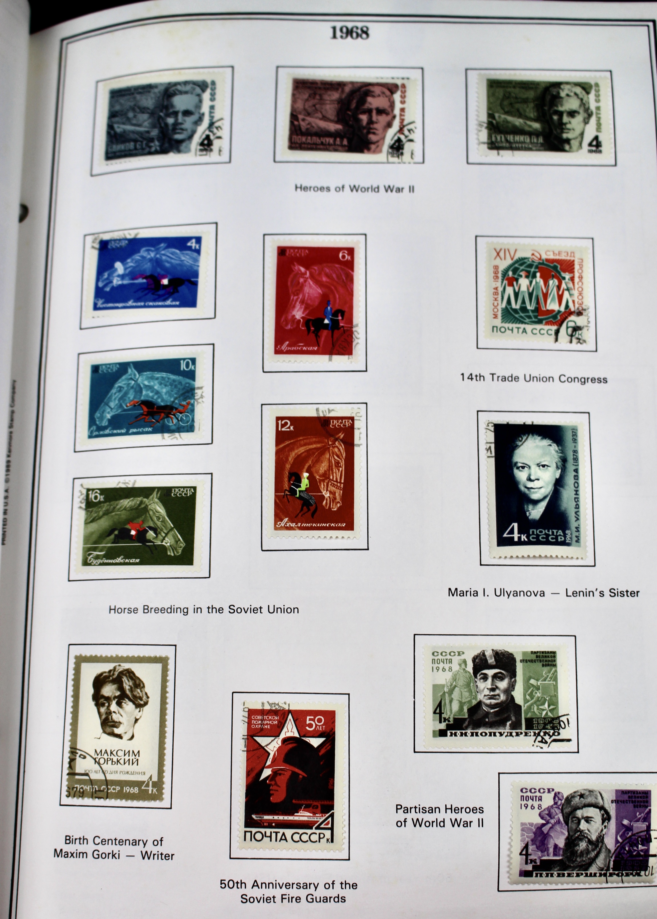 Russian Postage Stamp Collection