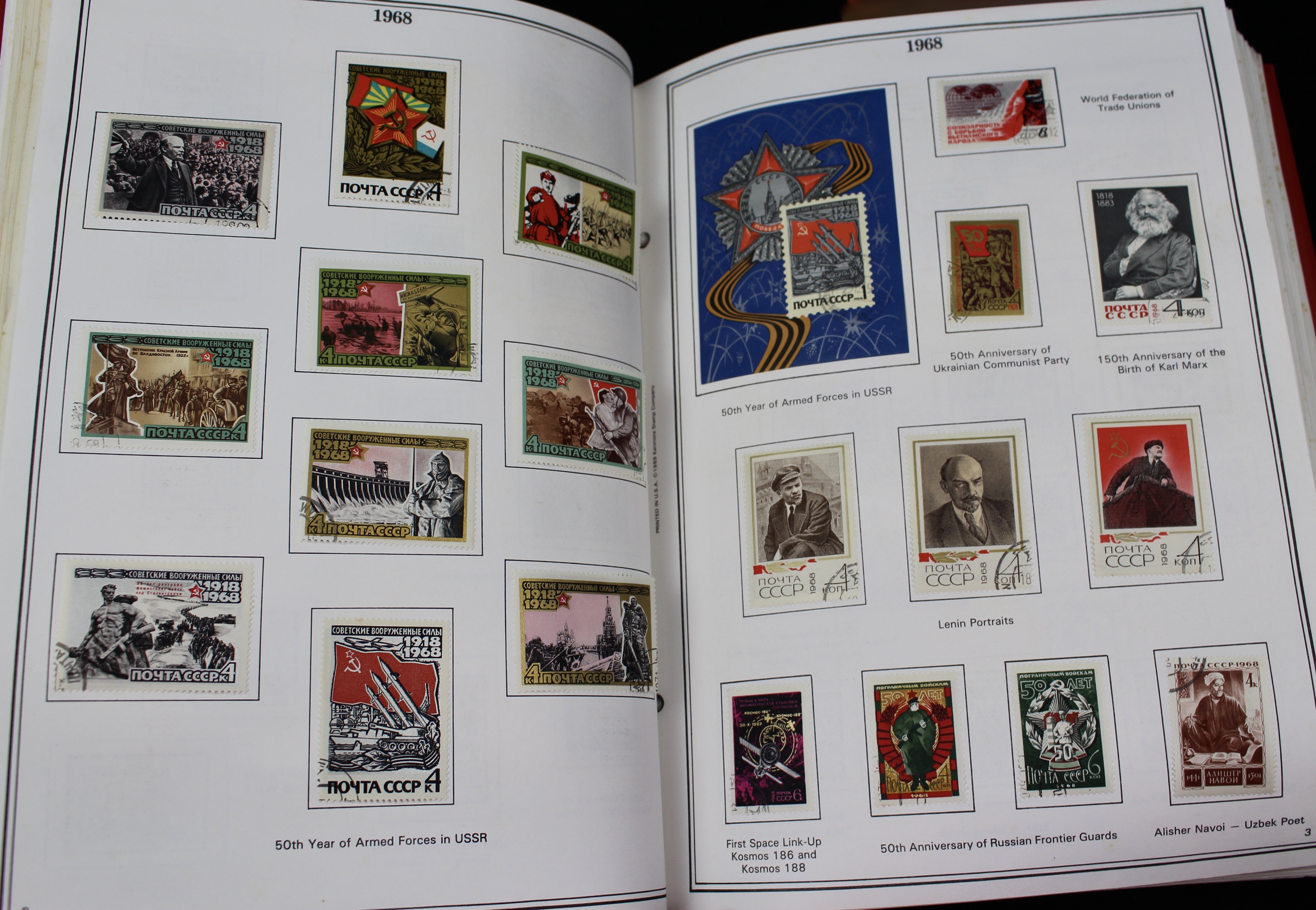 Russian Postage Stamp Collection