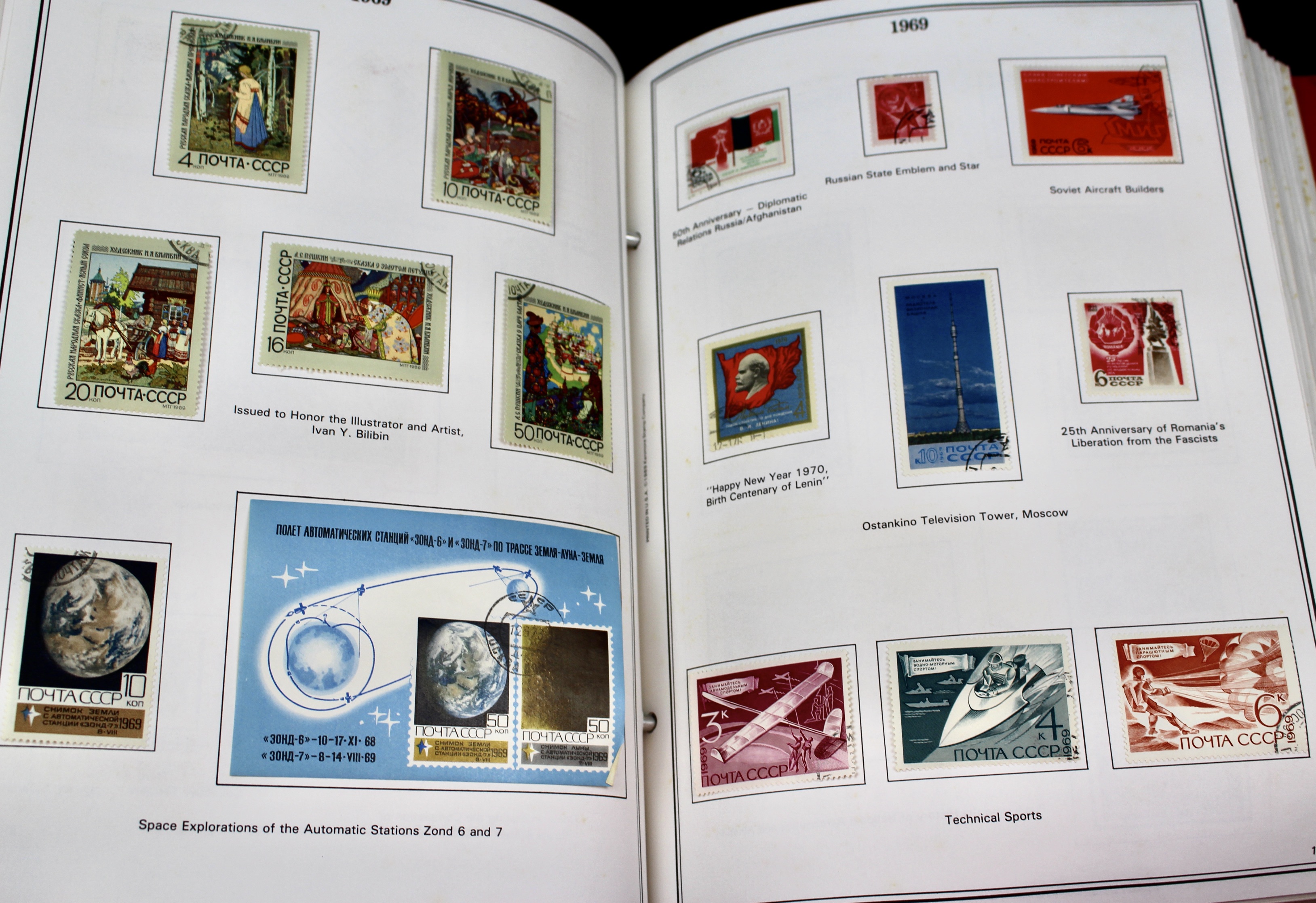 Russian Postage Stamp Collection