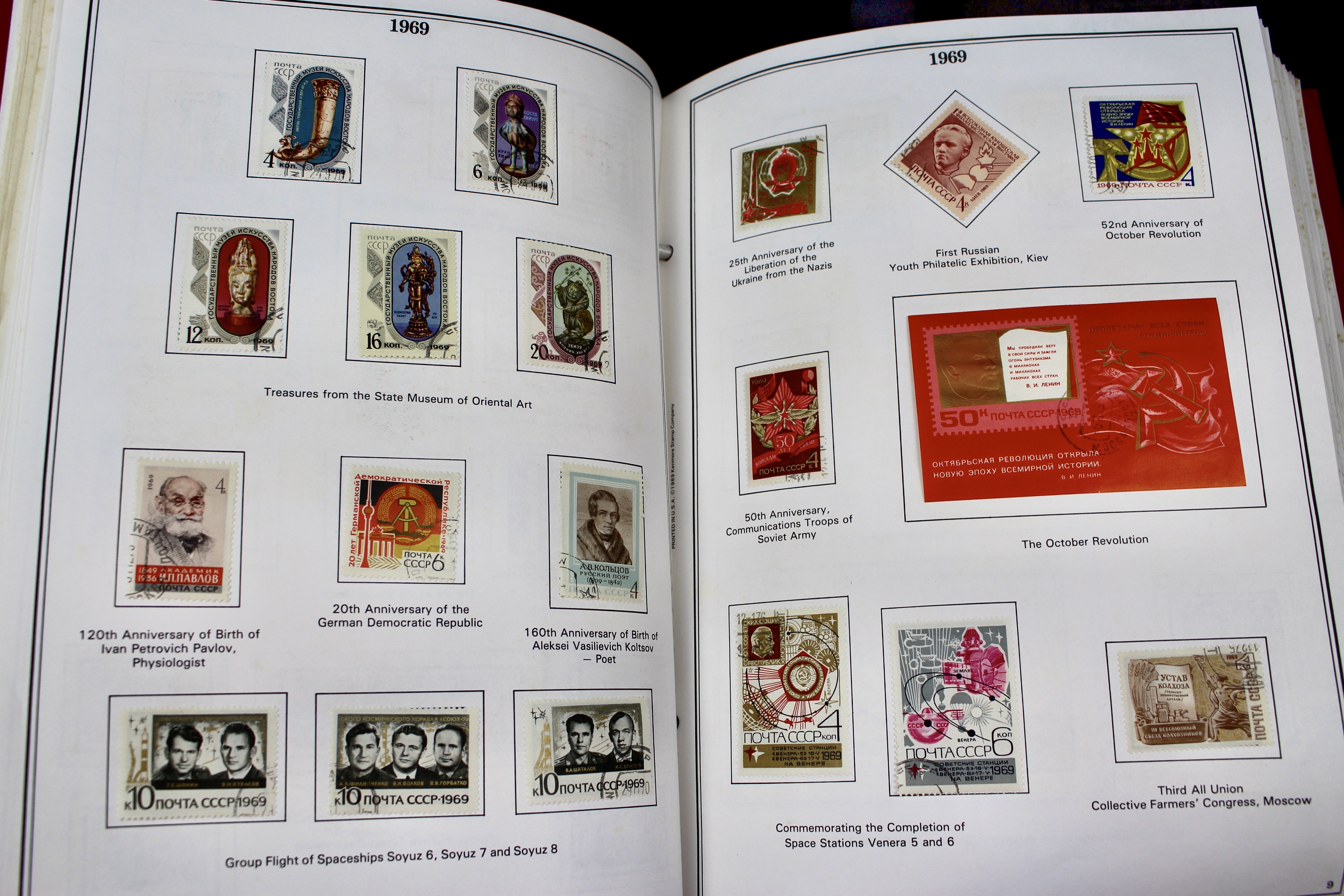 Russian Postage Stamp Collection