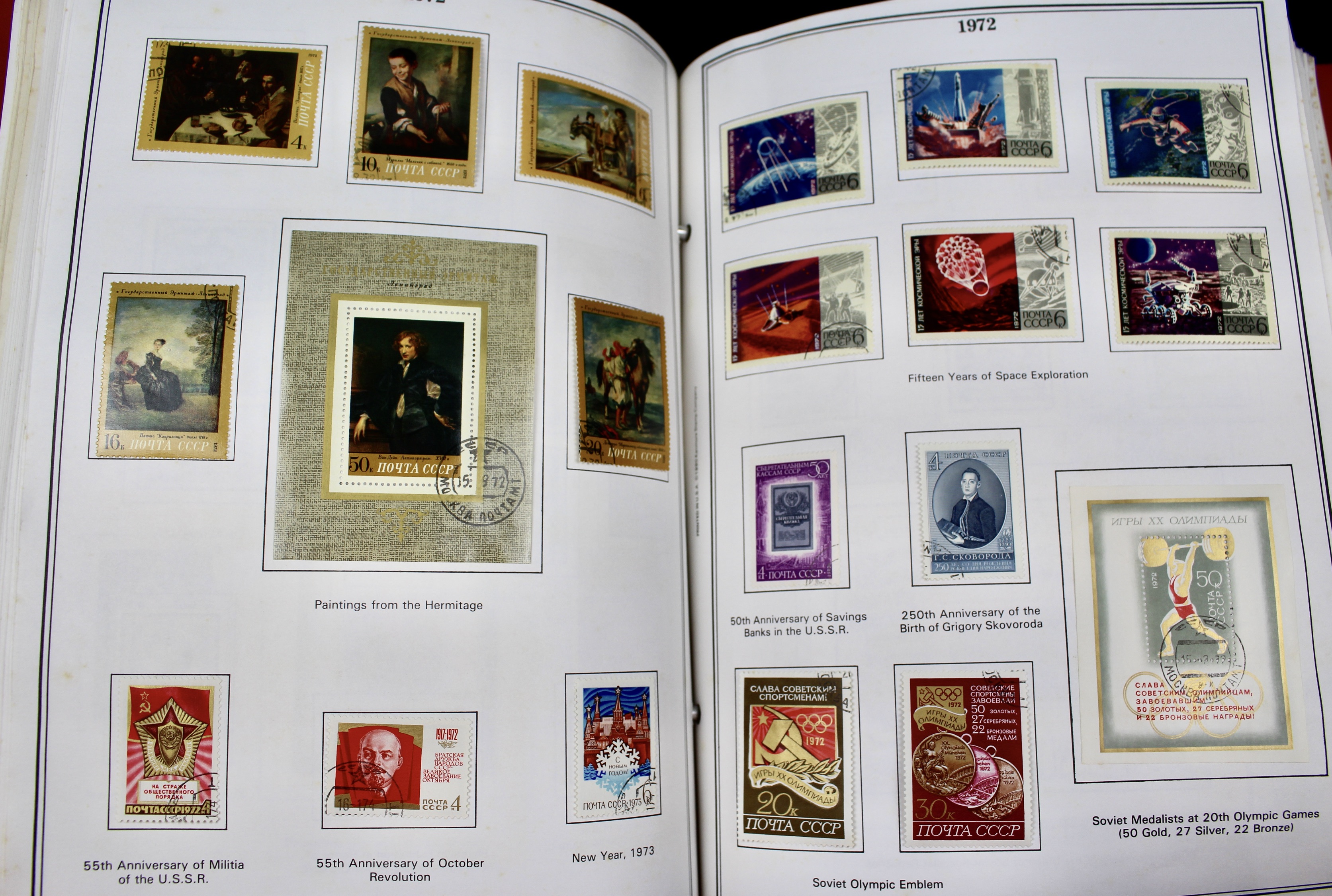Russian Postage Stamp Collection
