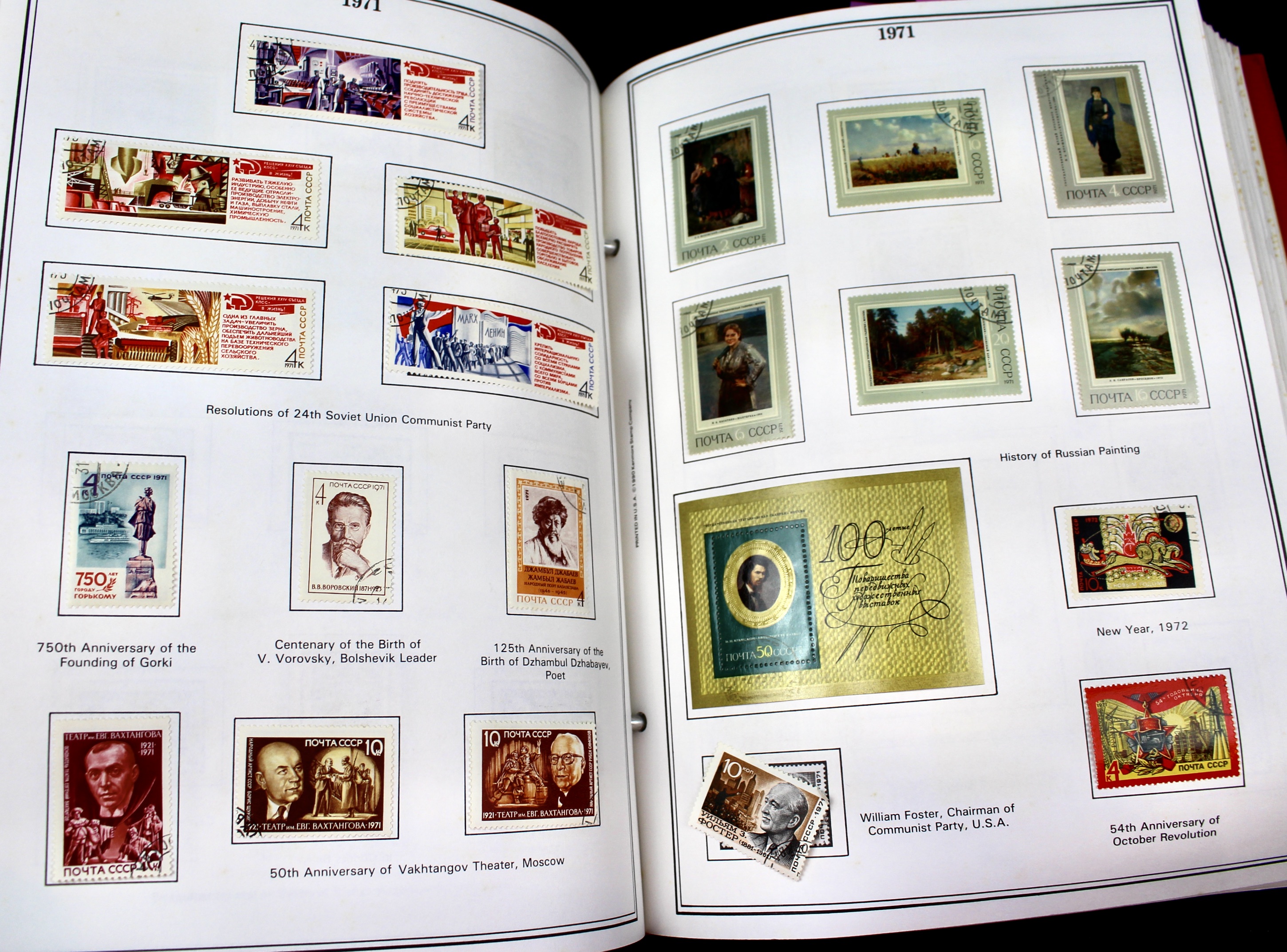 Russian Postage Stamp Collection