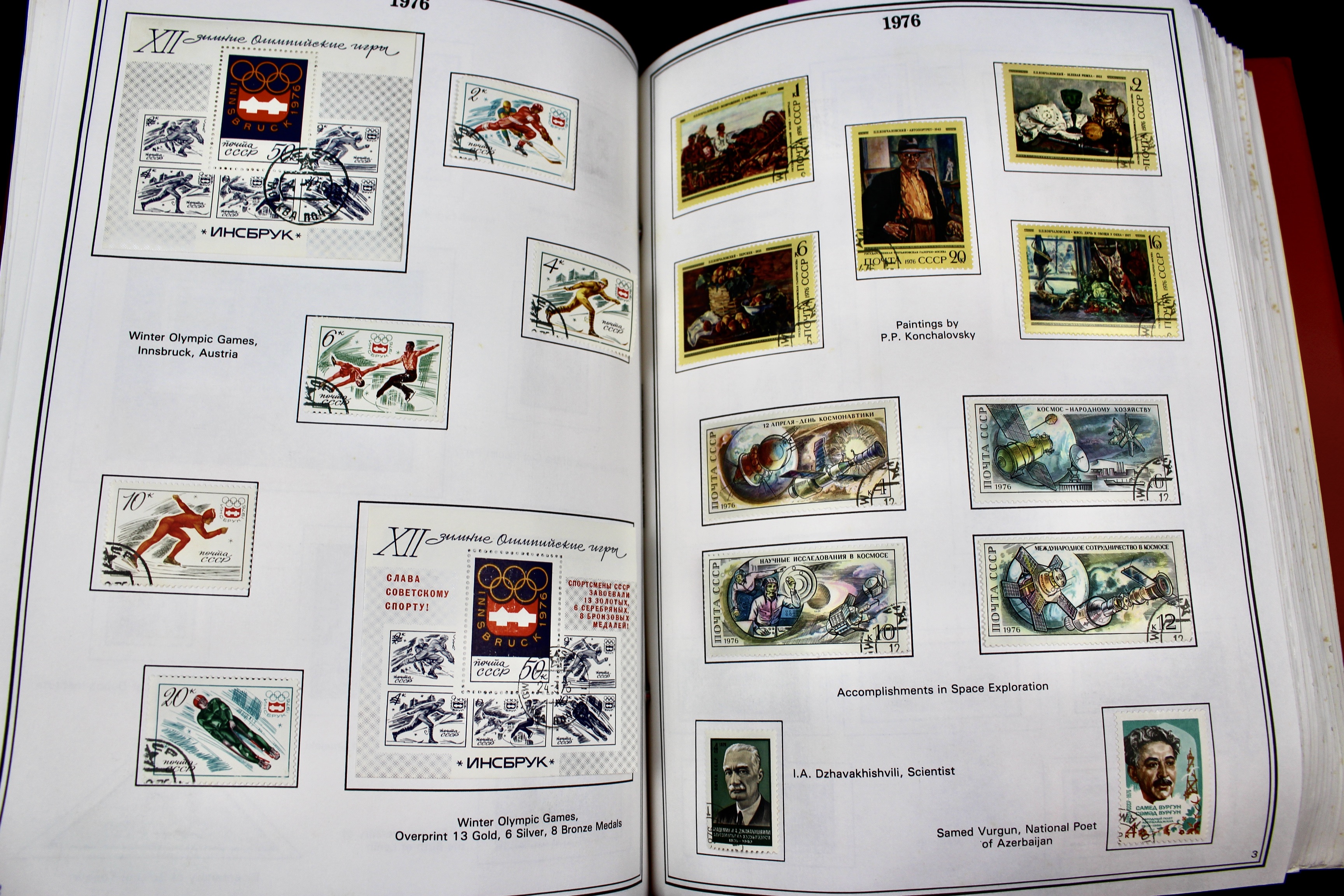 Russian Postage Stamp Collection