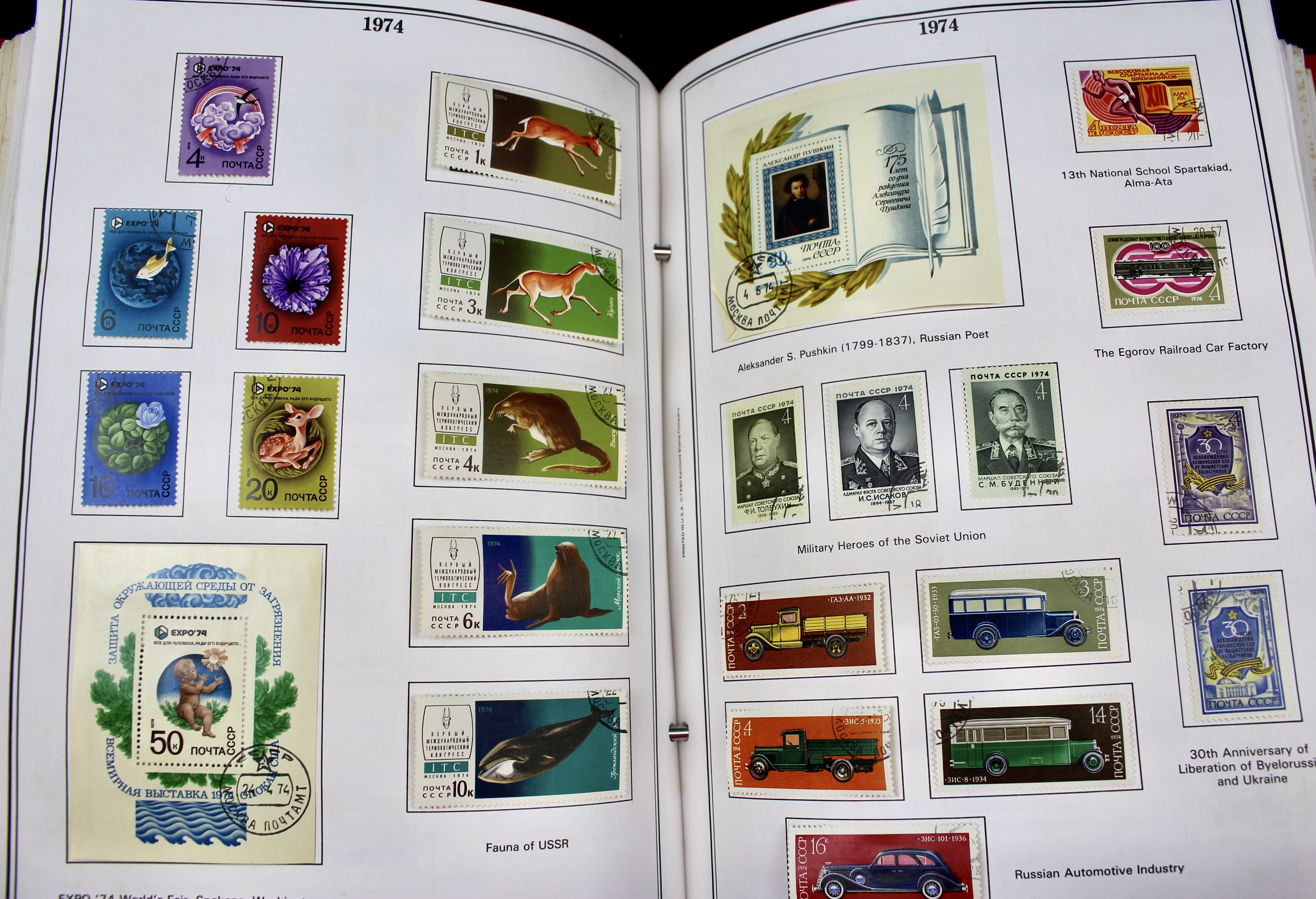 Russian Postage Stamp Collection