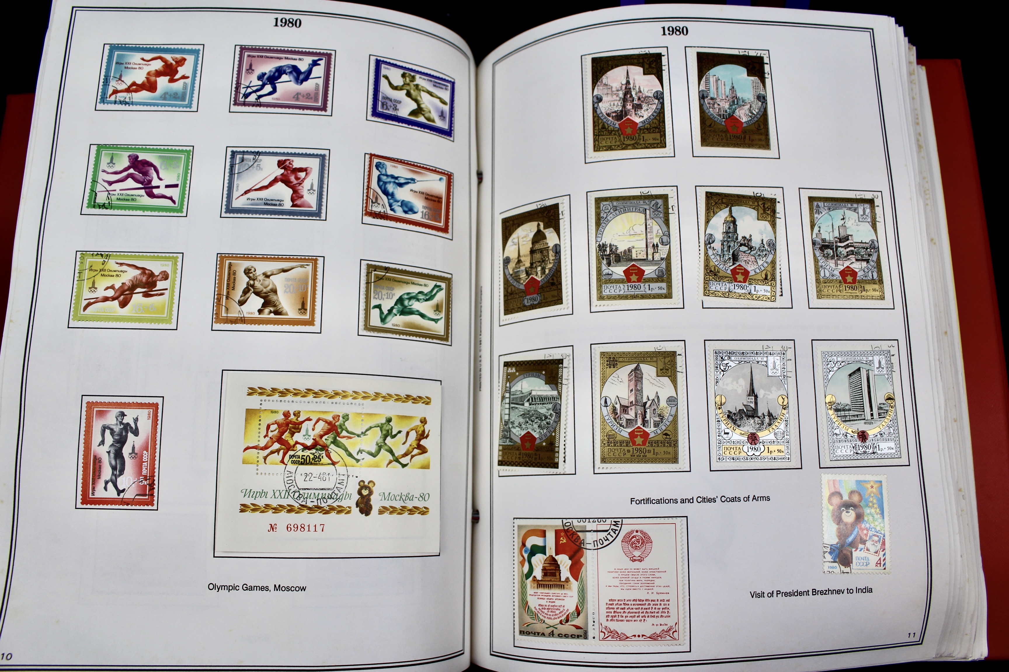 Russian Postage Stamp Collection