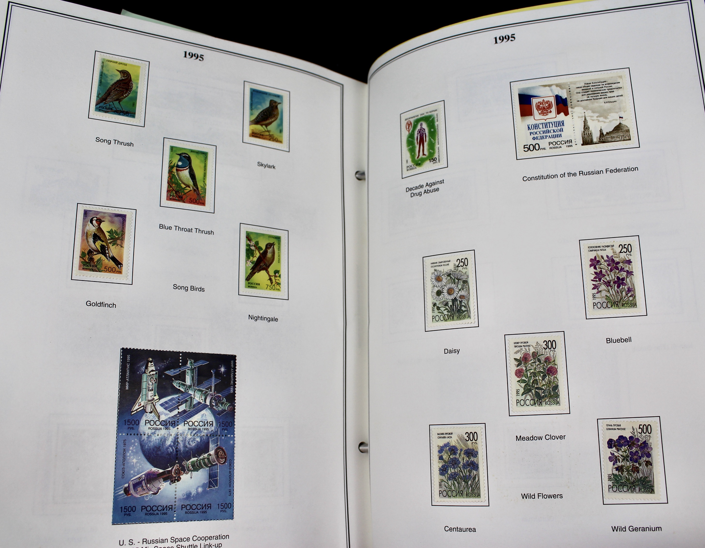 Russian Postage Stamp Collection