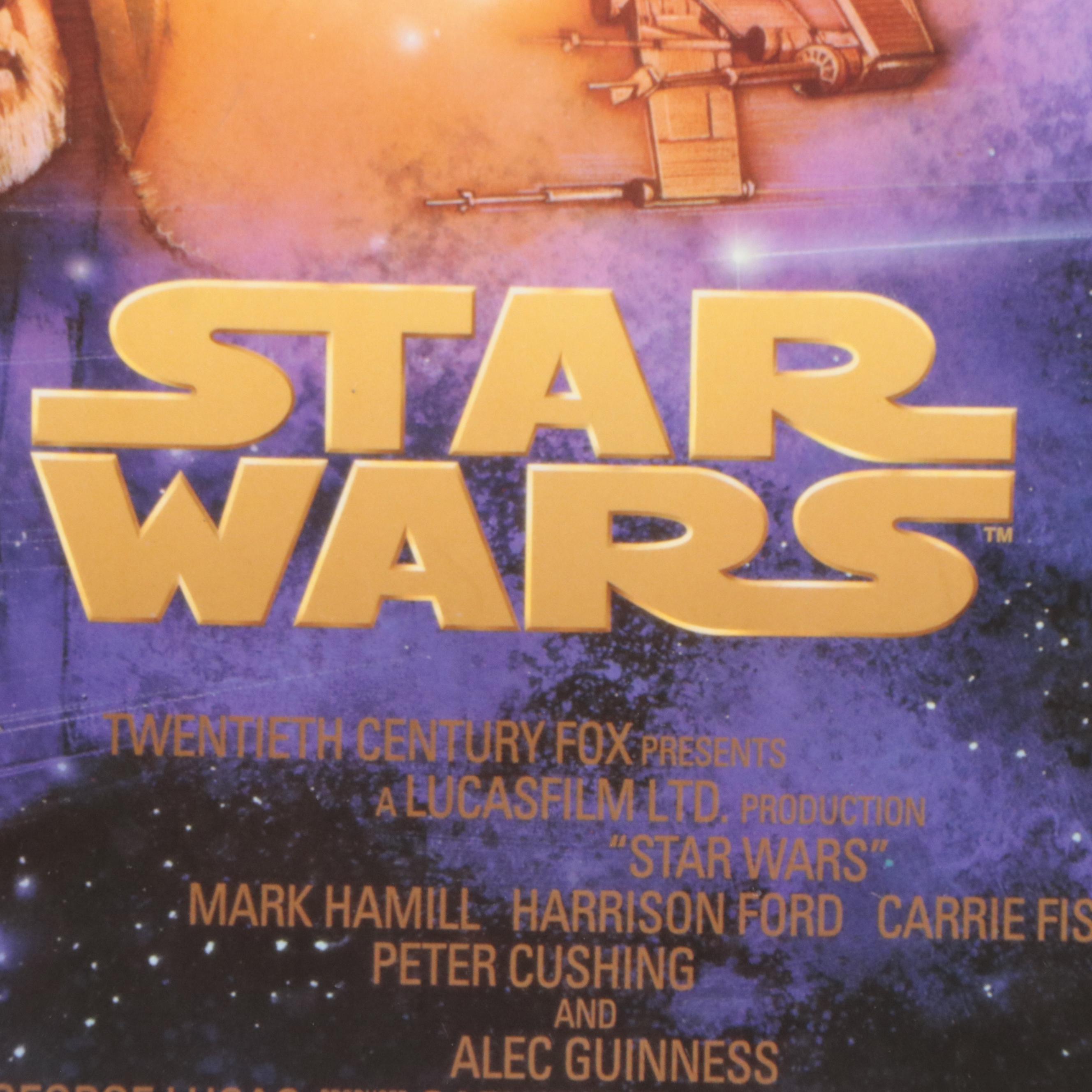 "Star Wars: Episode IV - A New Hope" Offset Lithograph Movie Poster
