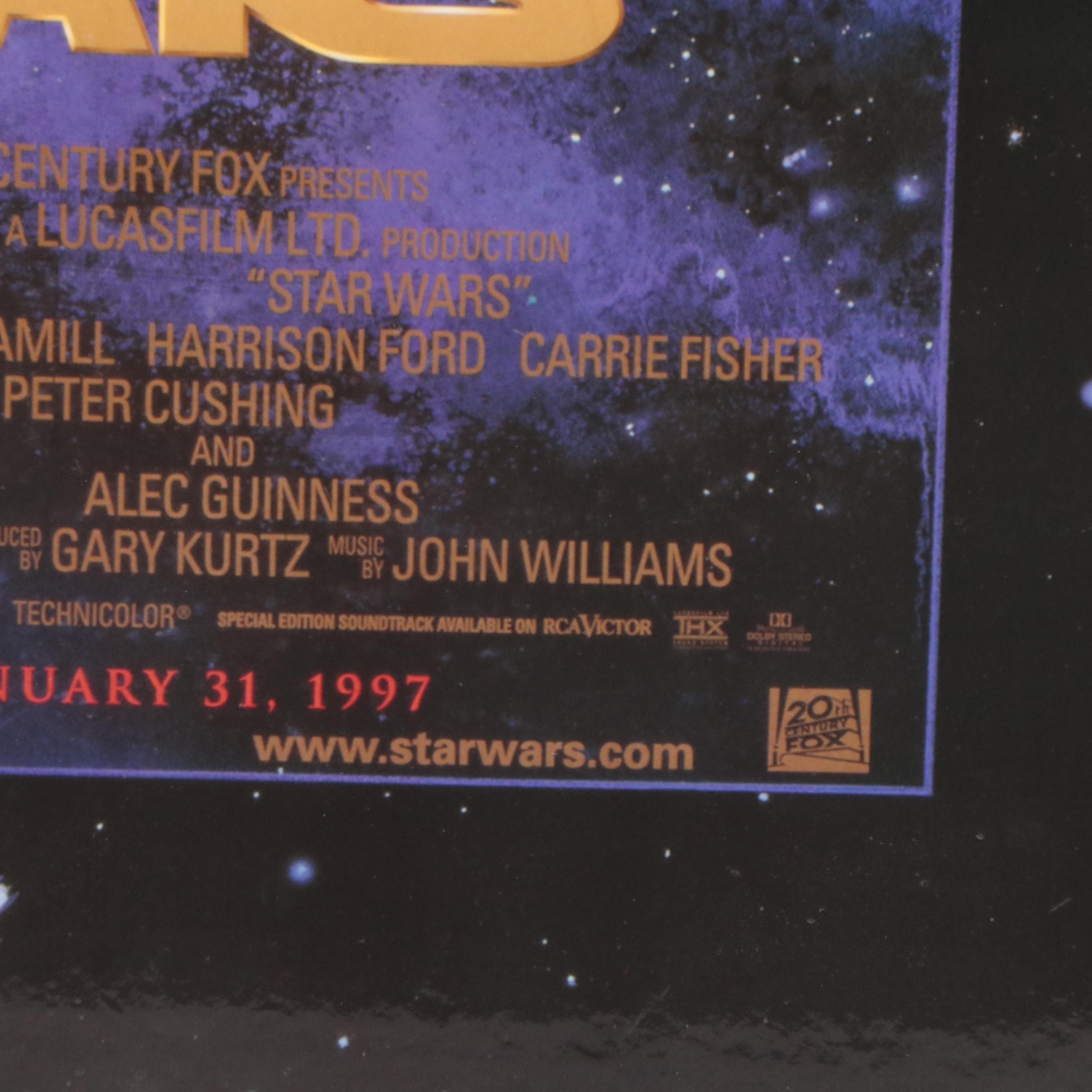 "Star Wars: Episode IV - A New Hope" Offset Lithograph Movie Poster