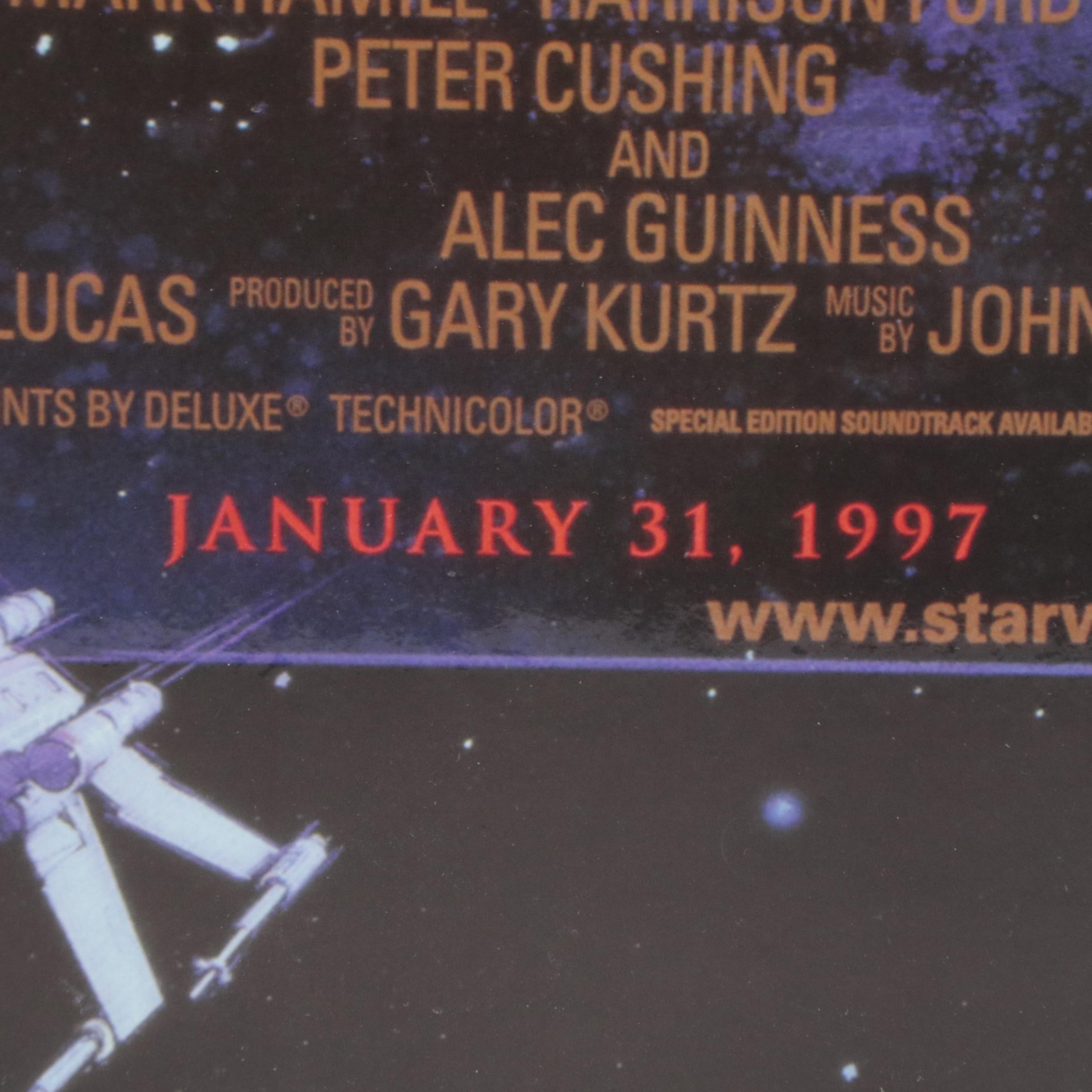 "Star Wars: Episode IV - A New Hope" Offset Lithograph Movie Poster