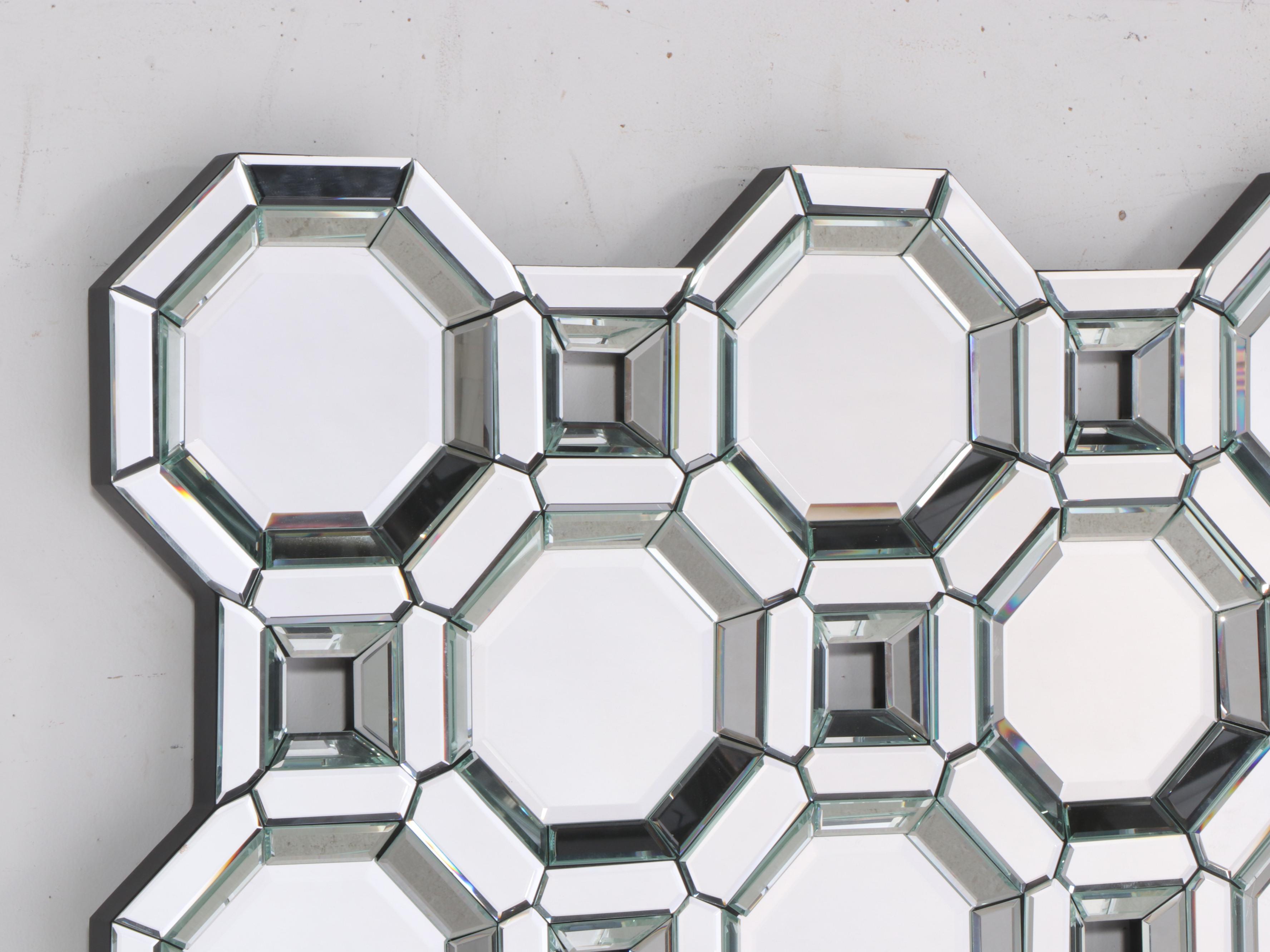 Z Gallerie "Axis" Mosaic Leaner Floor Mirror