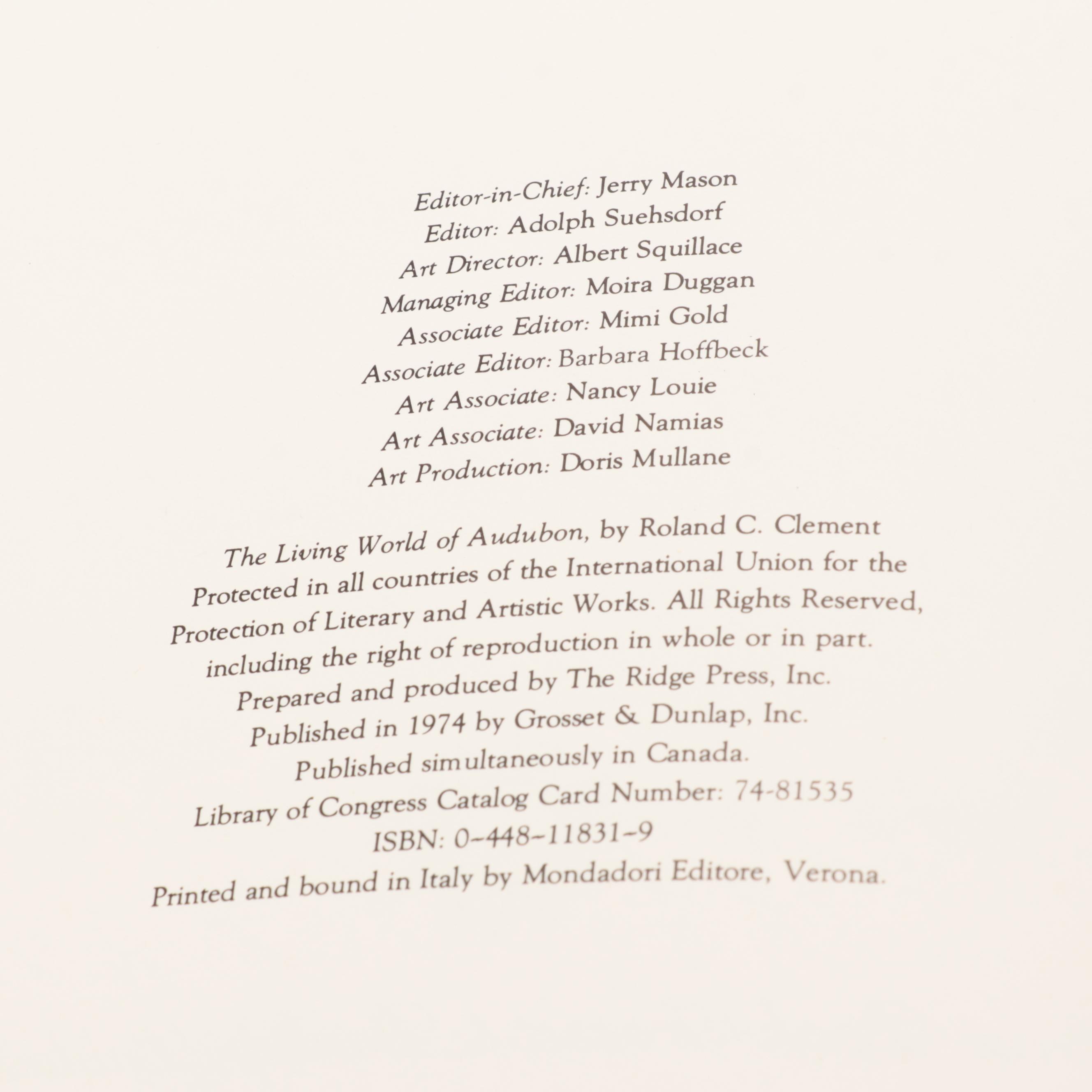 "The Living World of Audubon" and "Favorite Audubon Birds of America"