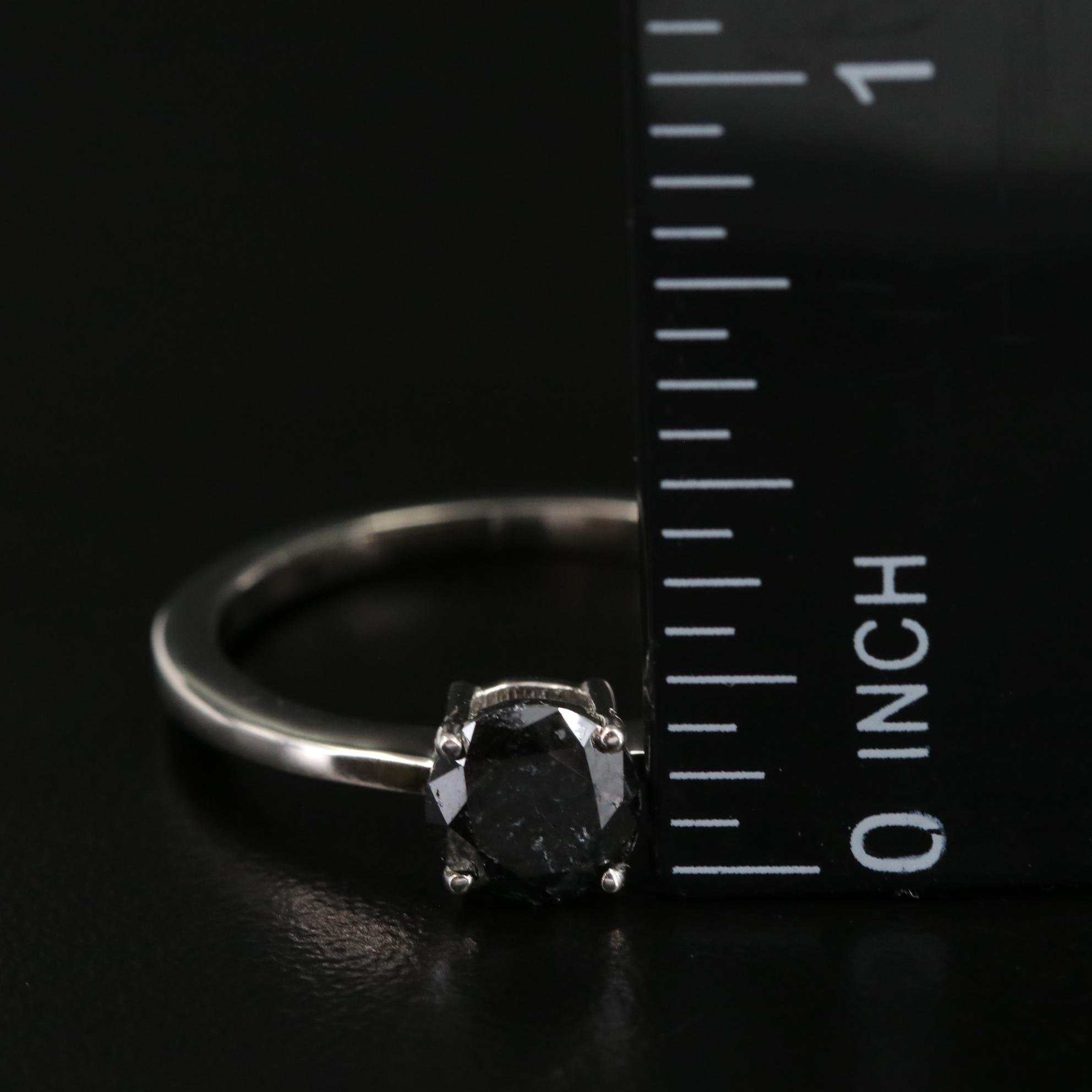 Sterling 1.00 CT Diamond Solitaire Ring