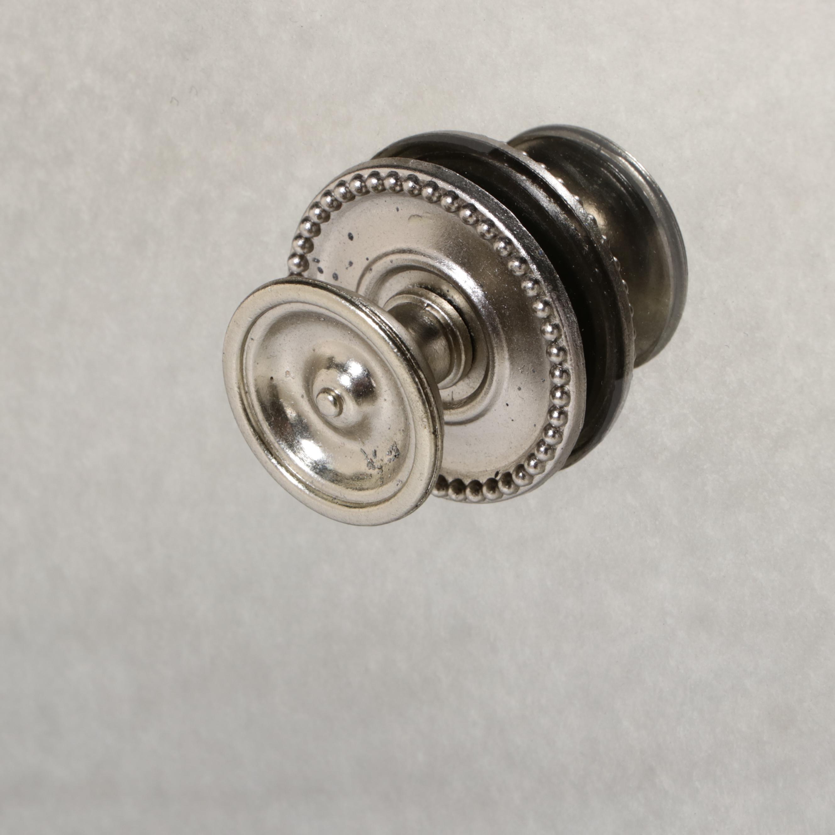 Z Gallerie "Omni" Silver-Gilt and Mirrored Glass Cabinet