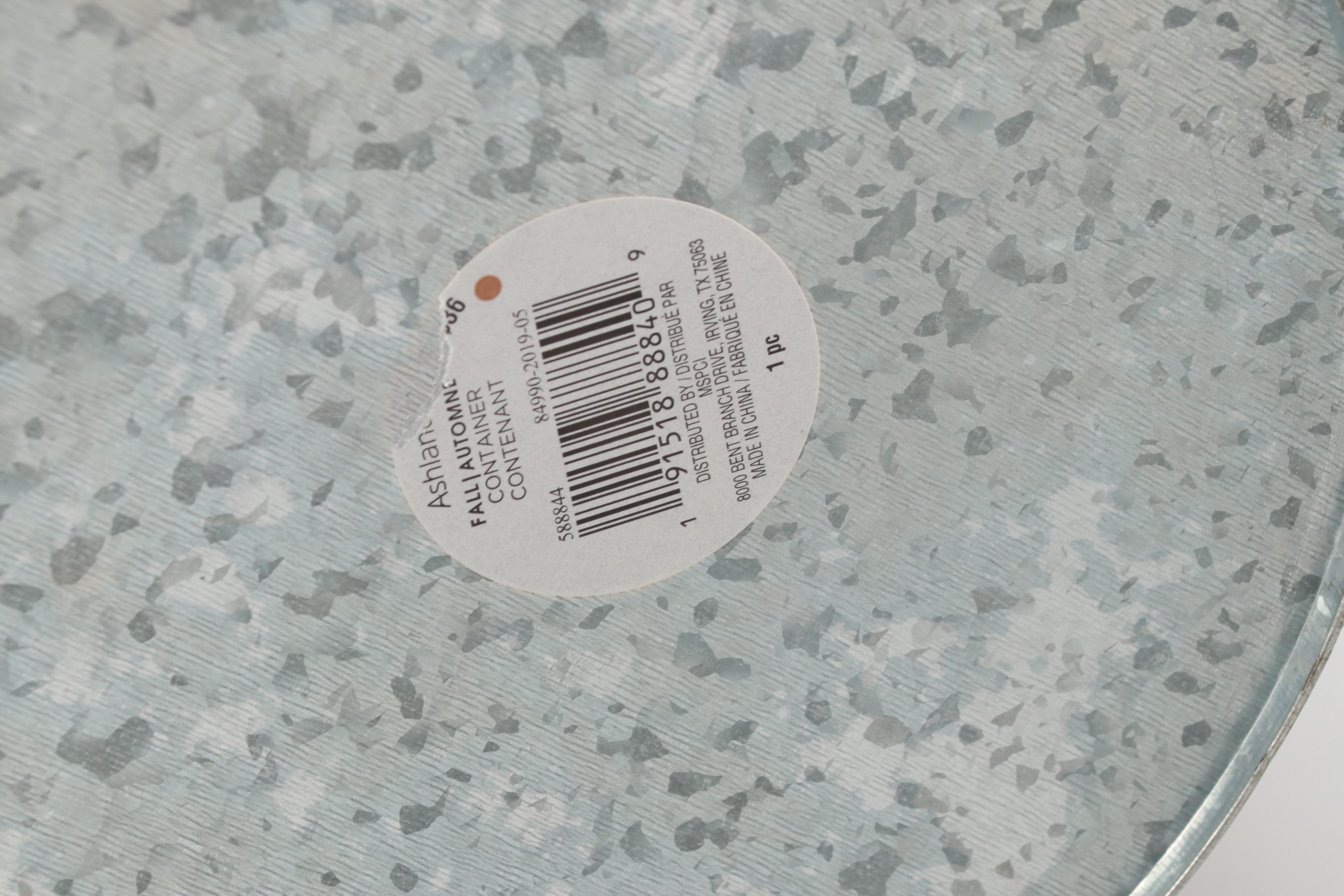 Galvanized Metal Buckets and Milk Pails