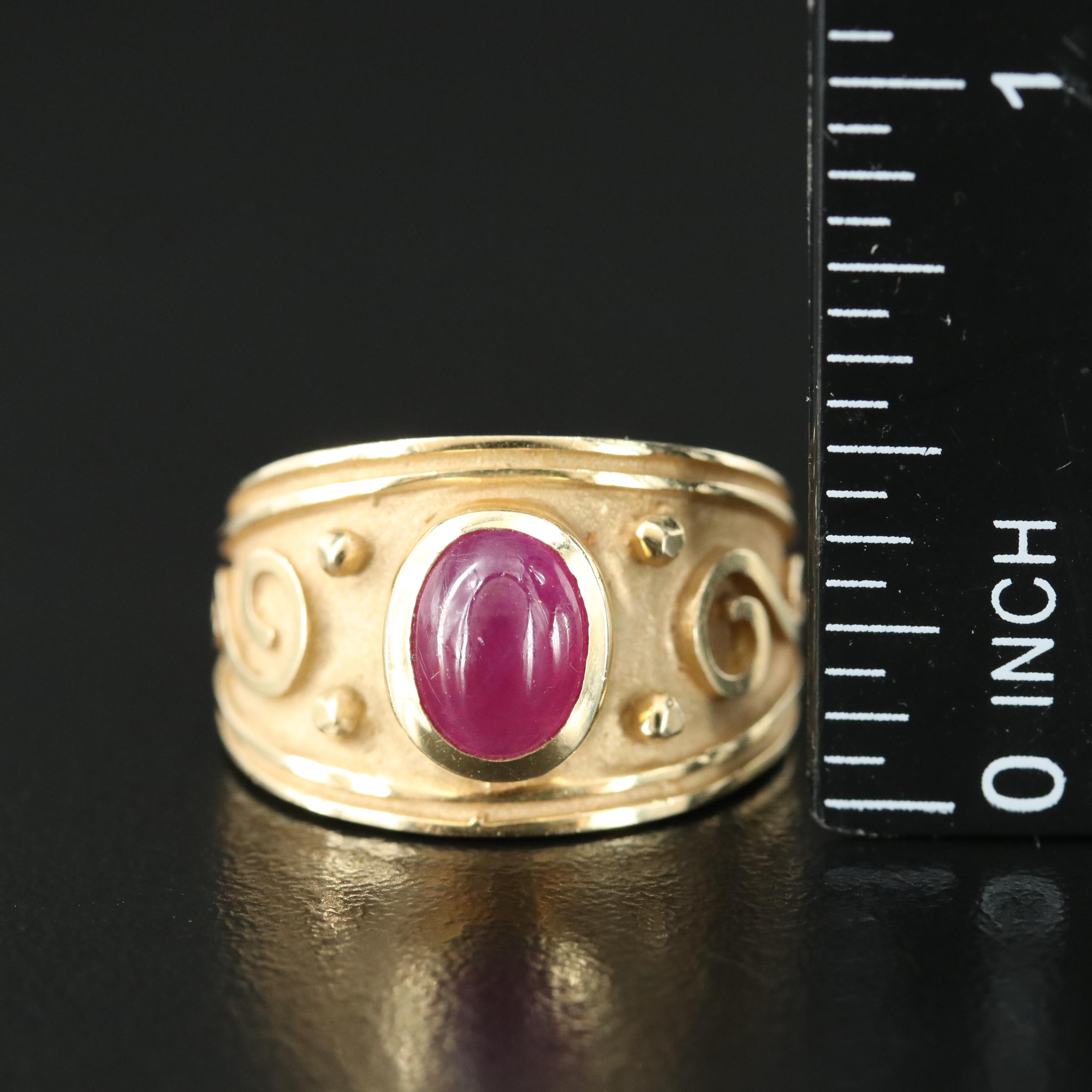 14K Ruby Ring