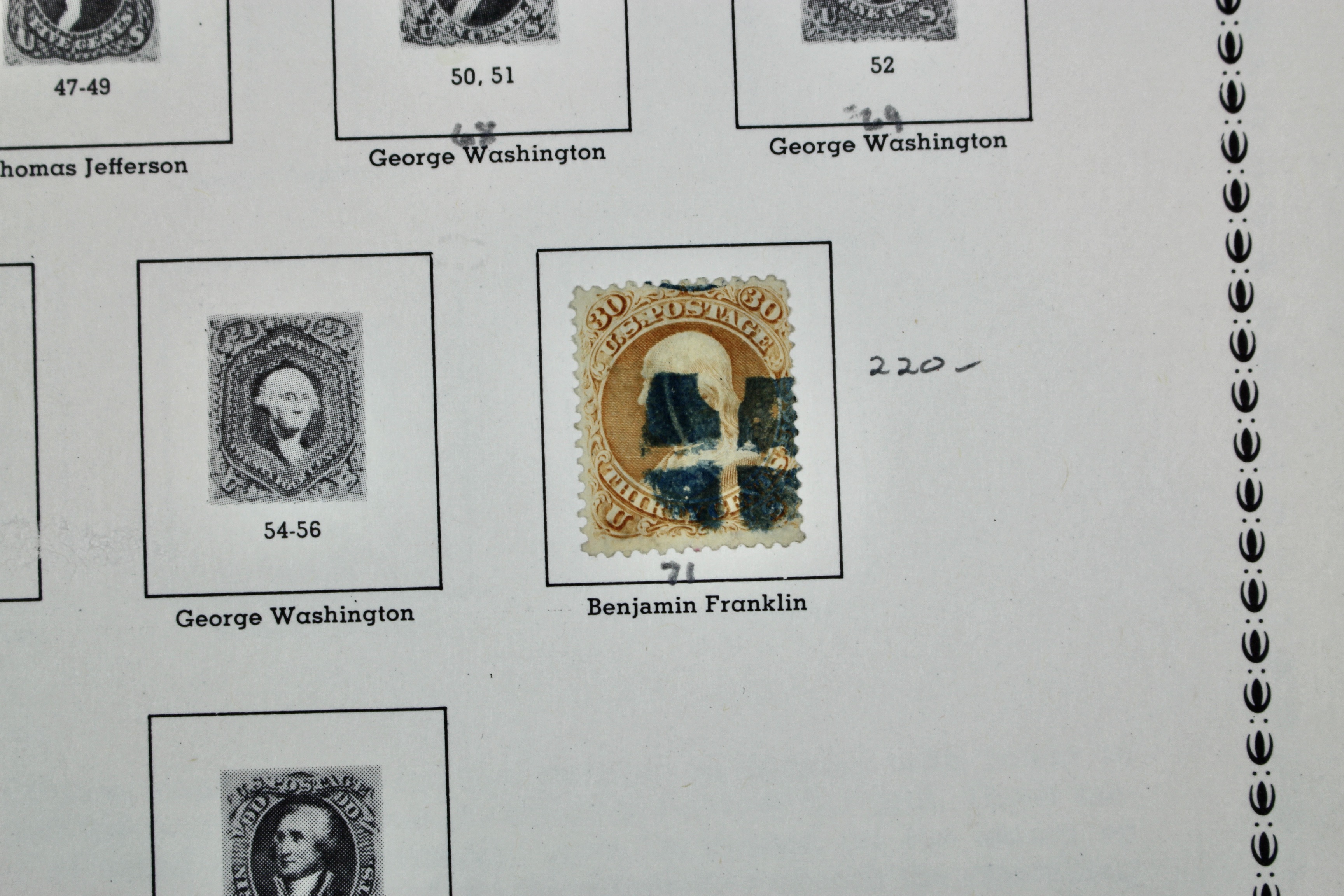 Extensive Early U.S. Postage Stamp Collection