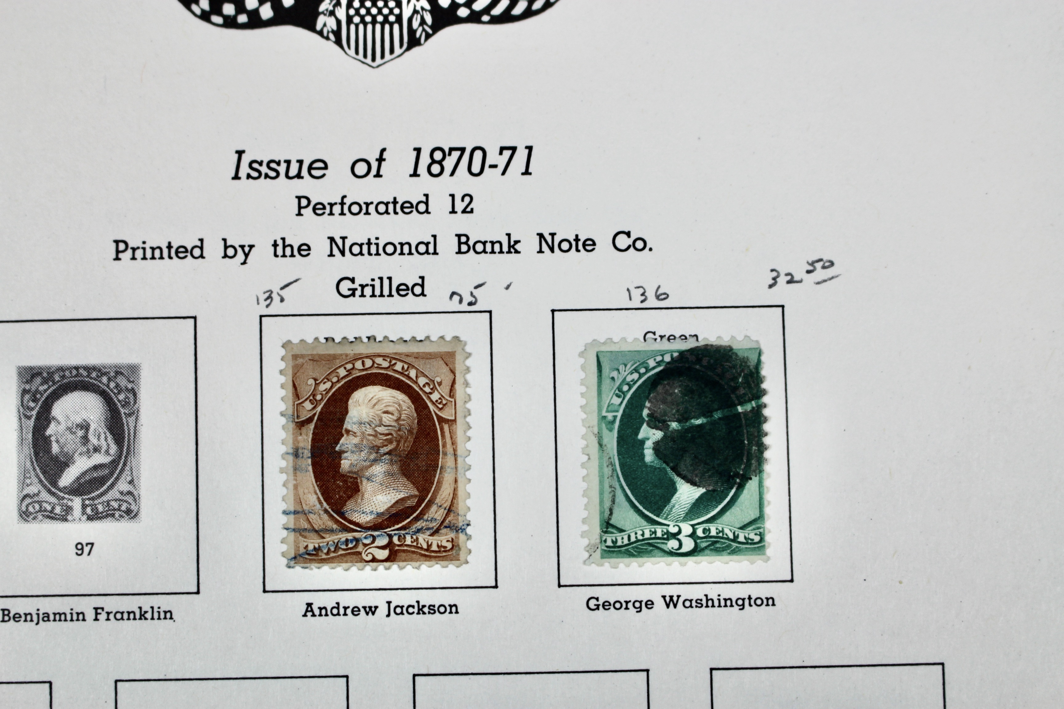 Extensive Early U.S. Postage Stamp Collection