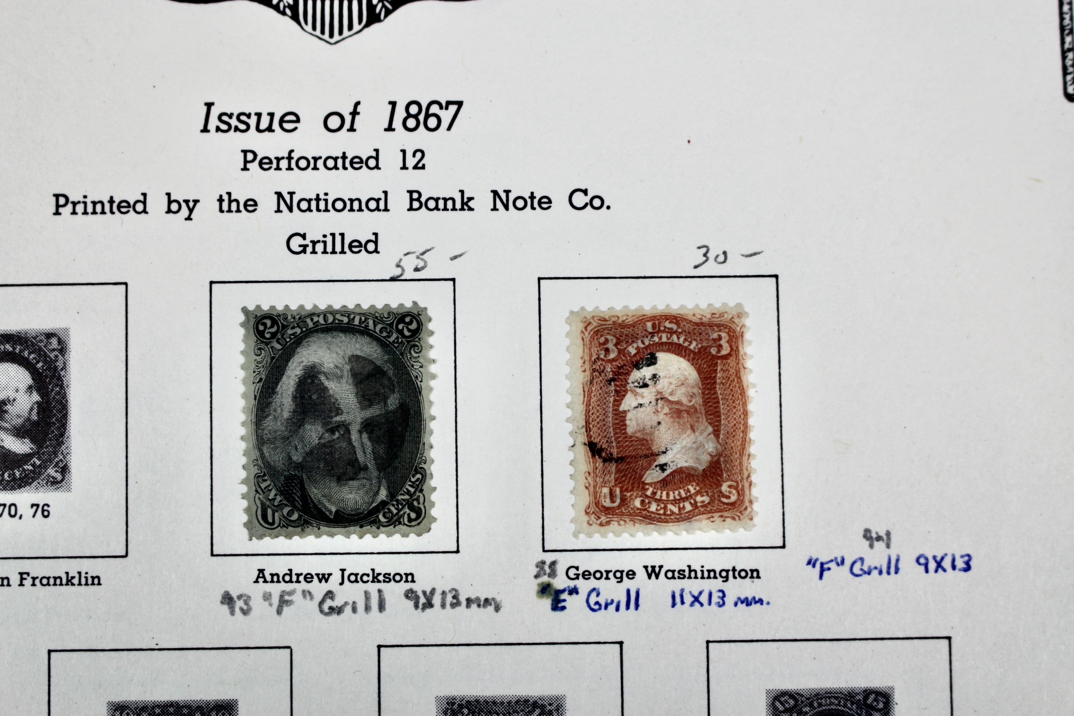 Extensive Early U.S. Postage Stamp Collection