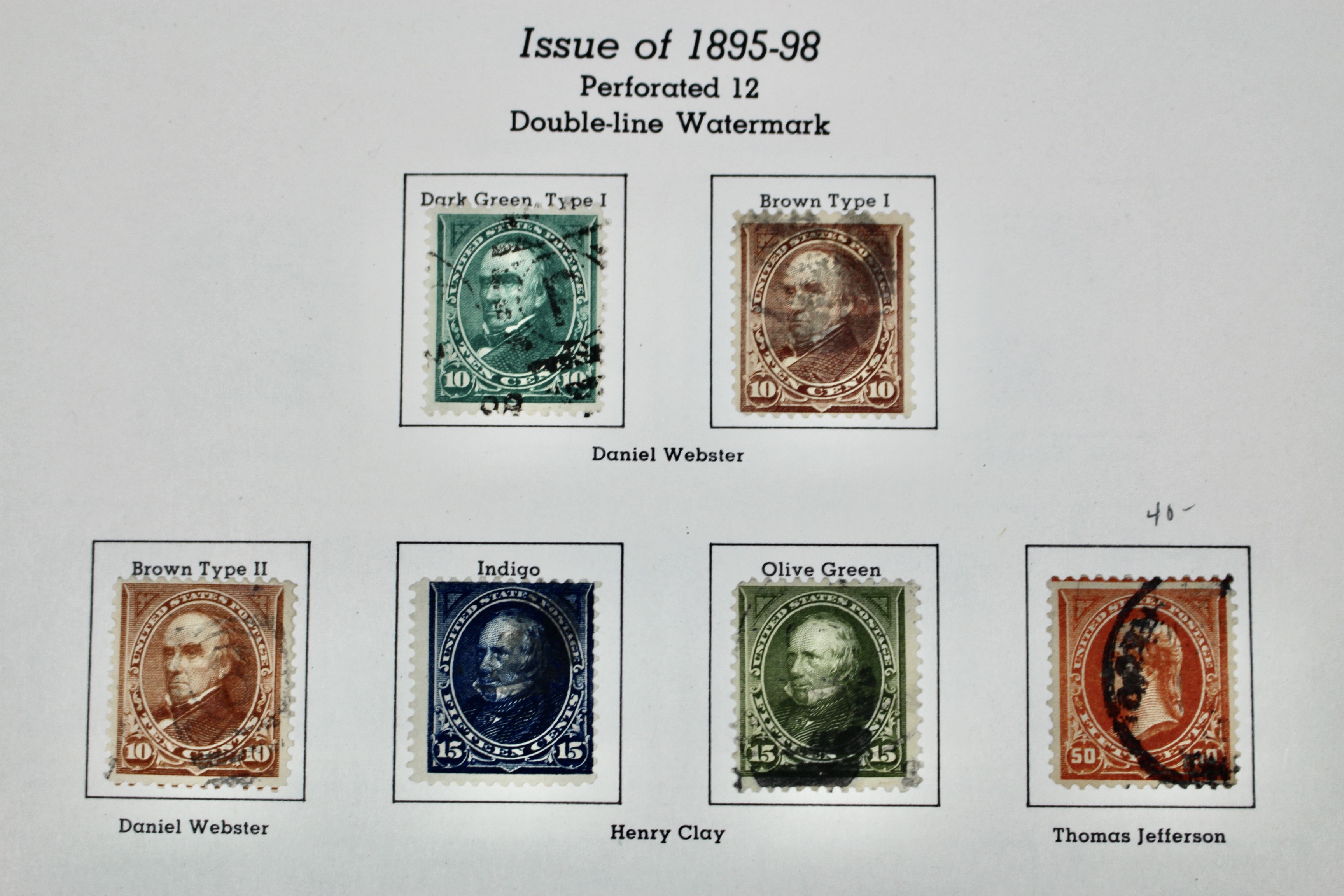 Extensive Early U.S. Postage Stamp Collection