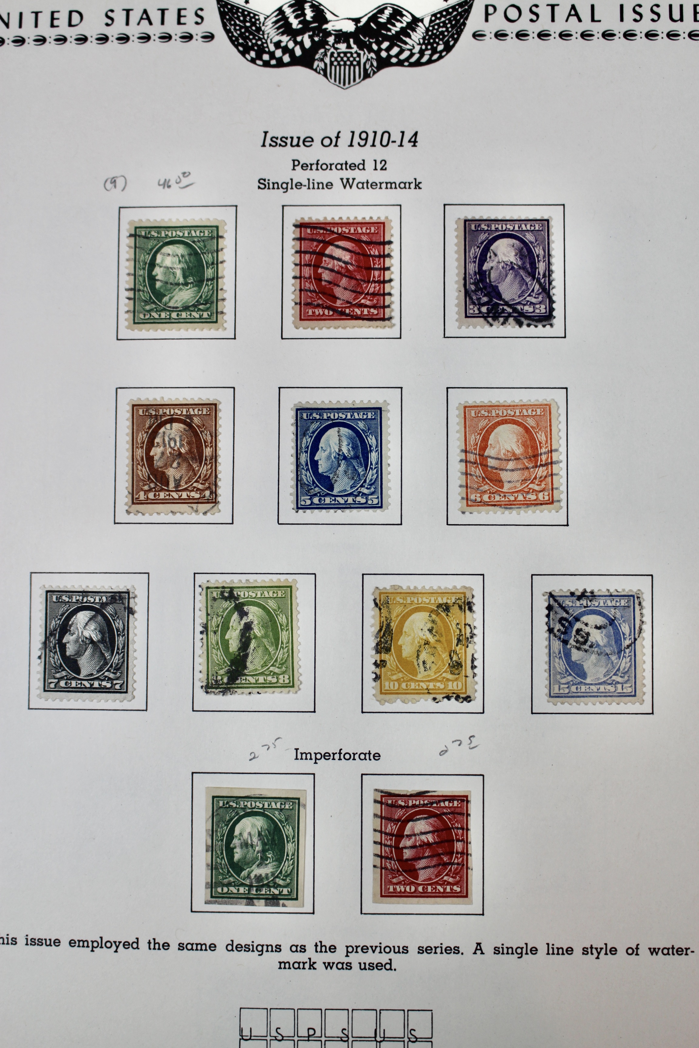 Extensive Early U.S. Postage Stamp Collection