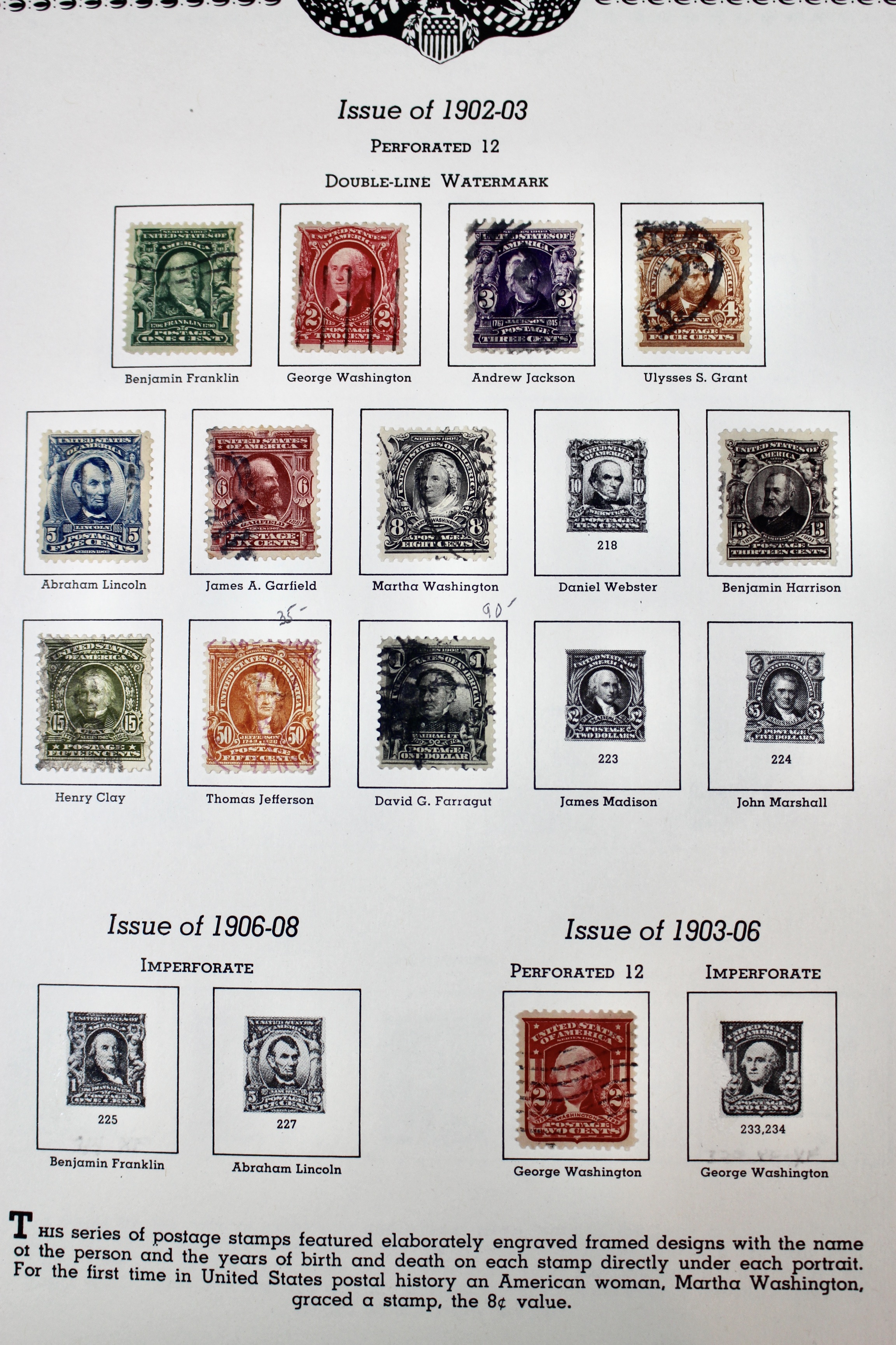 Extensive Early U.S. Postage Stamp Collection