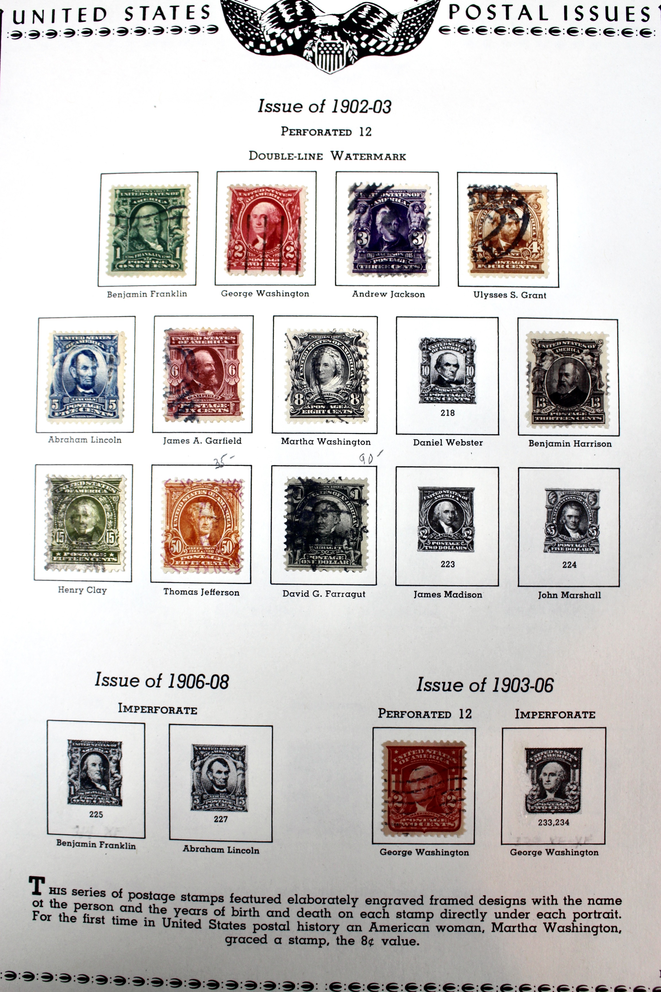 Extensive Early U.S. Postage Stamp Collection