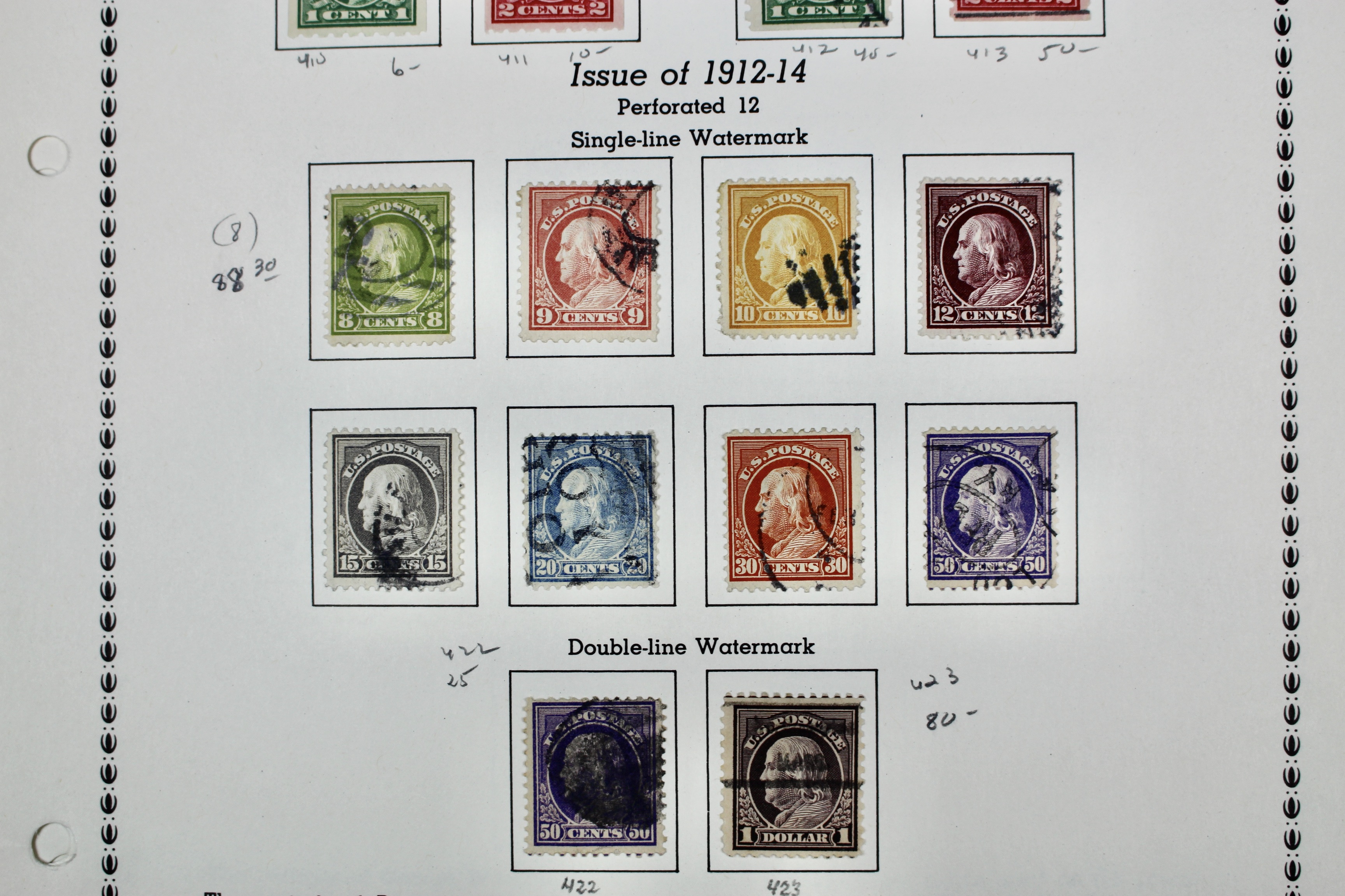 Extensive Early U.S. Postage Stamp Collection