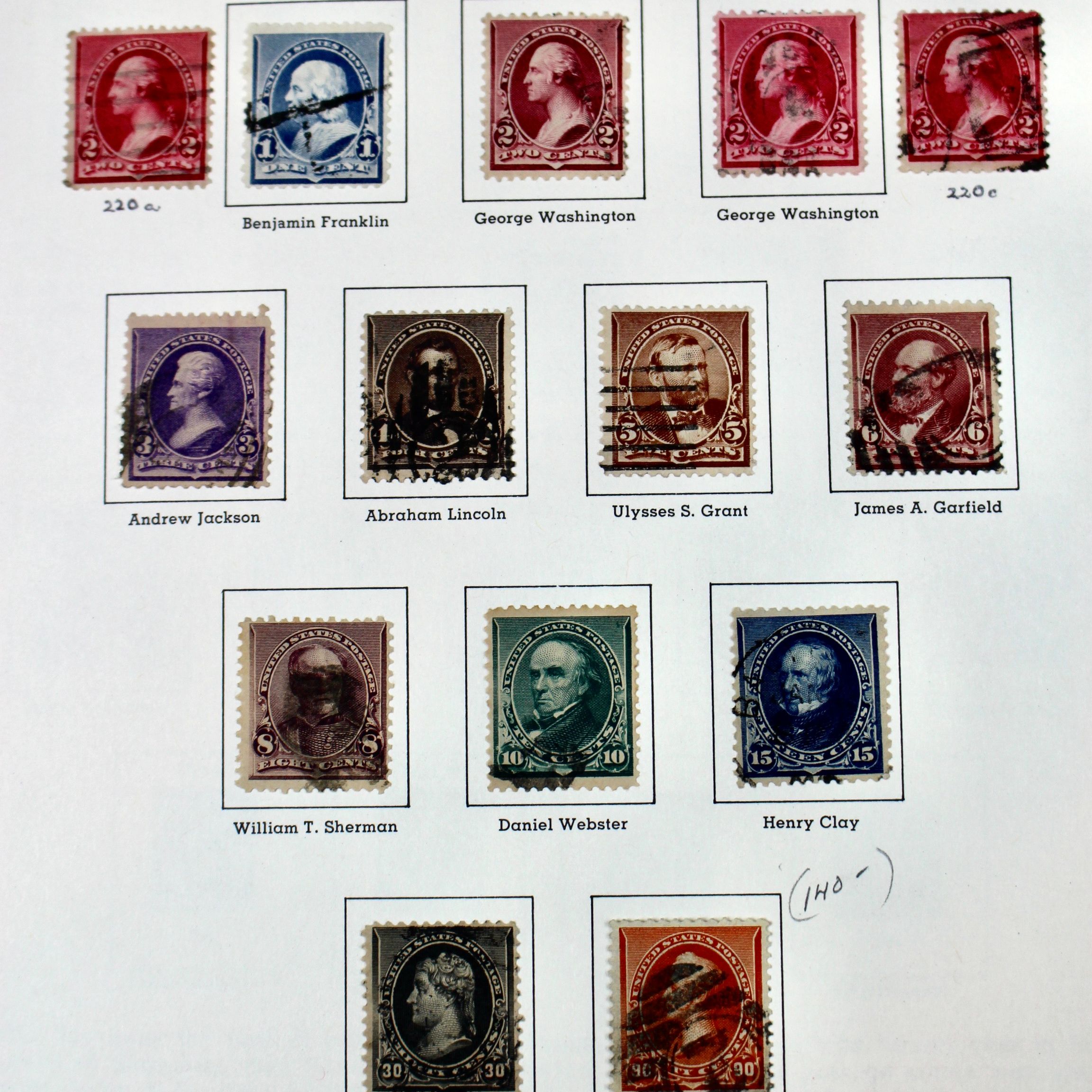 Extensive Early U.S. Postage Stamp Collection