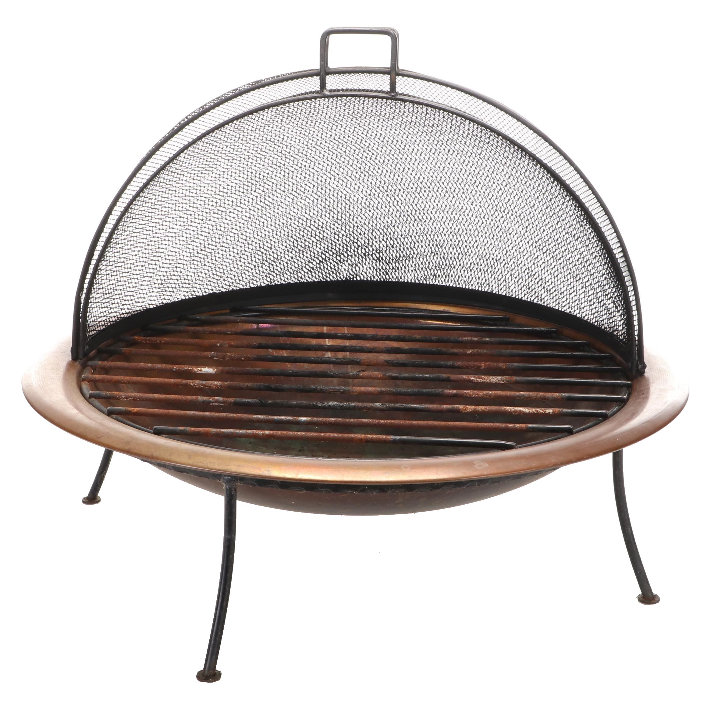 Smith & Hawken Mixed Metal Fire Pit