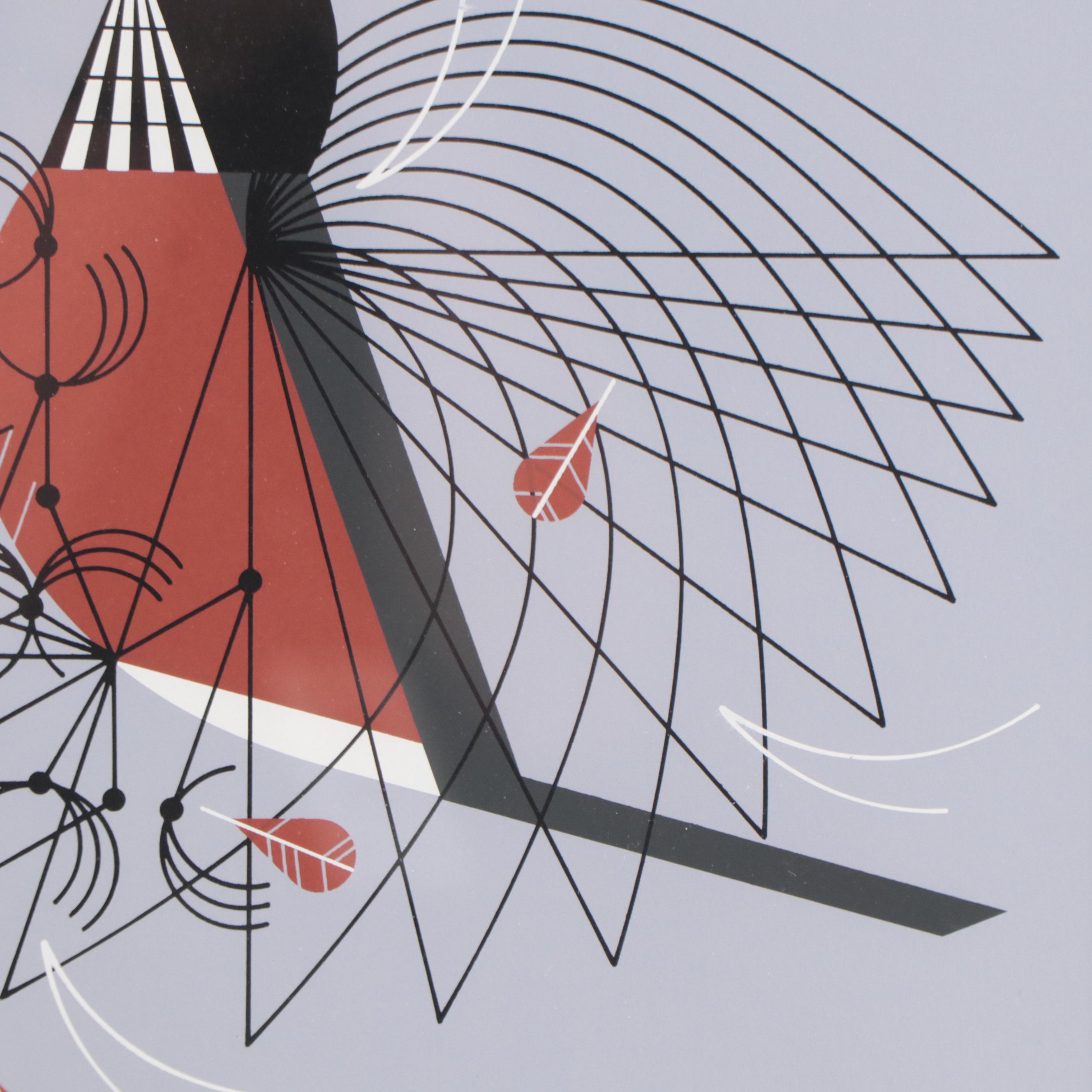 Charley Harper Serigraph "Round Robin," 1973