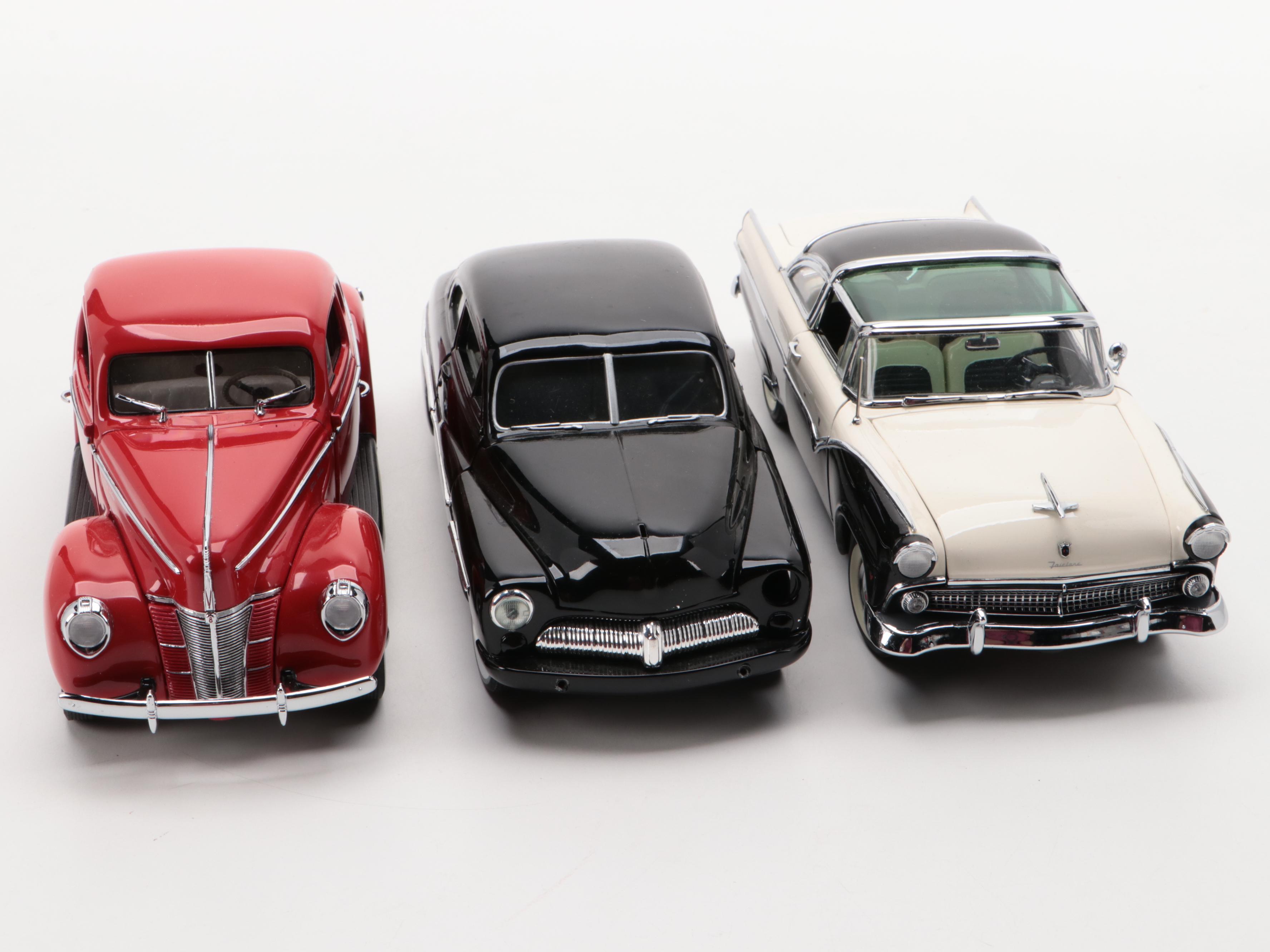 Franklin Mint and Classic Metal Works Diecast Cars and Truck