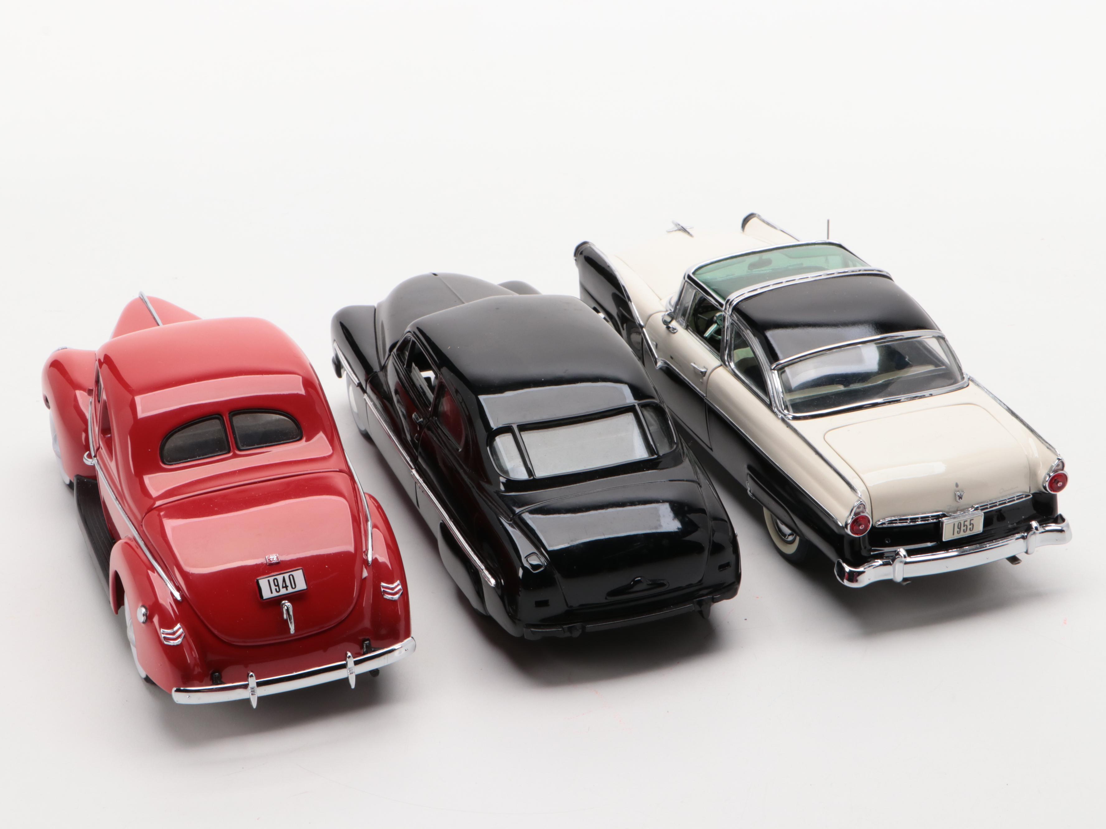 Franklin Mint and Classic Metal Works Diecast Cars and Truck