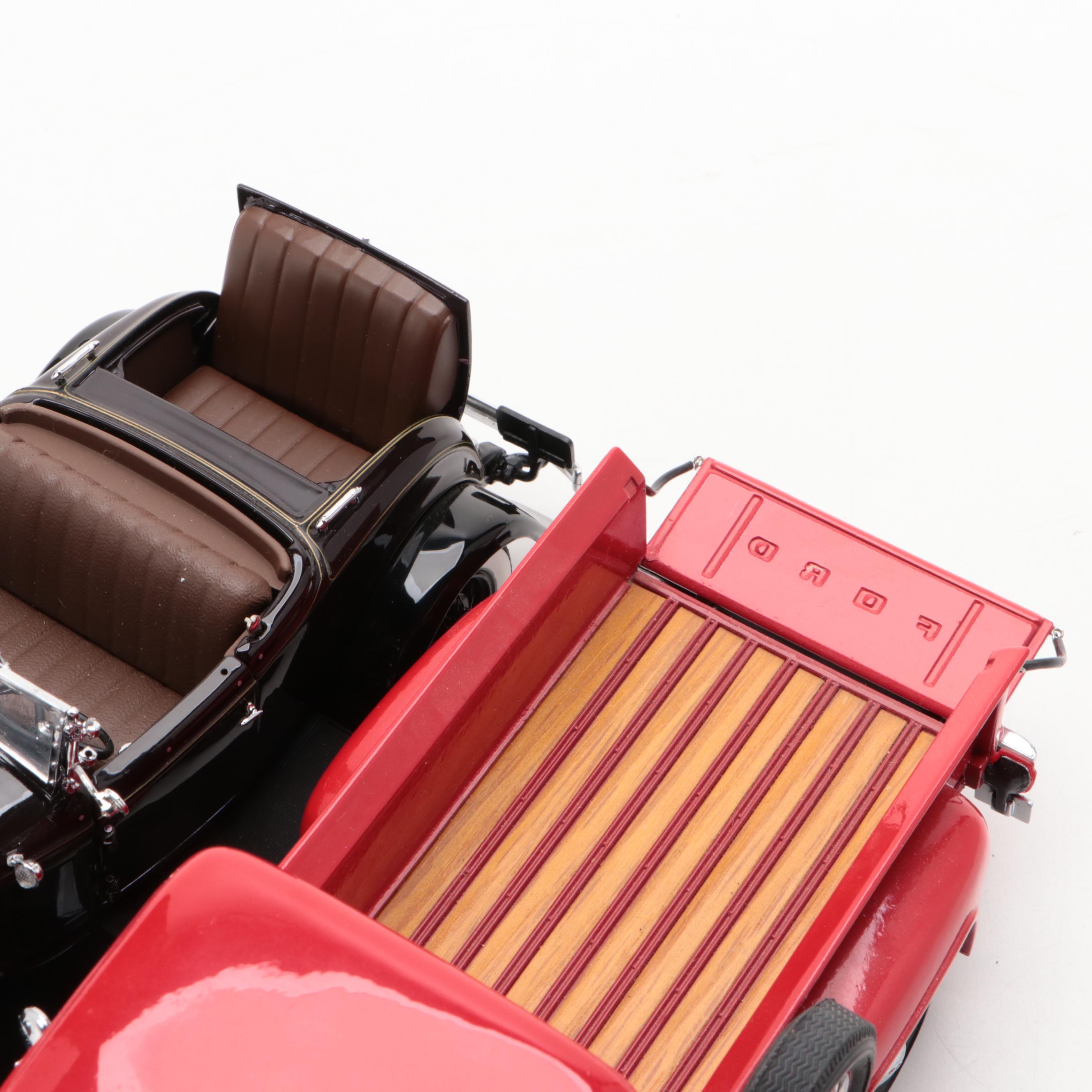 Franklin Mint and Classic Metal Works Diecast Cars and Truck