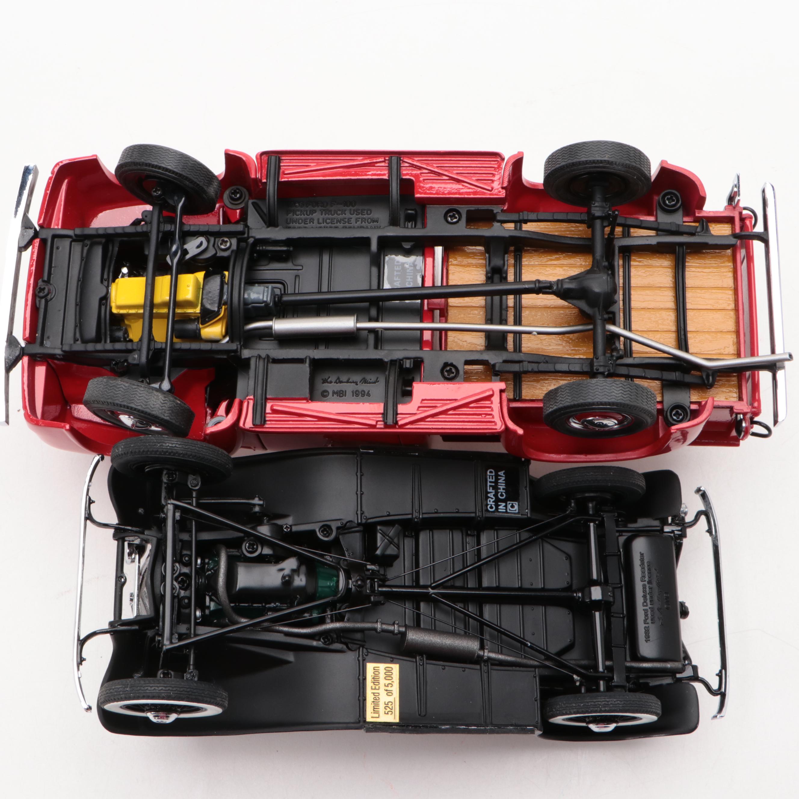 Franklin Mint and Classic Metal Works Diecast Cars and Truck