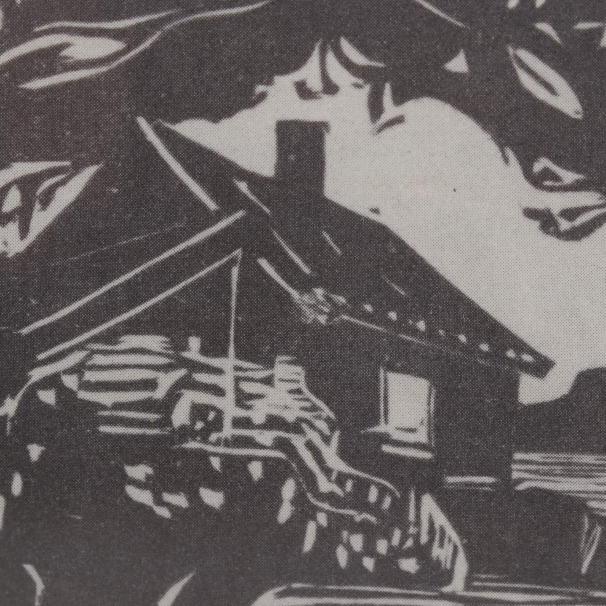 Halftone After Edvard Munch "The Apple Tree," 1946