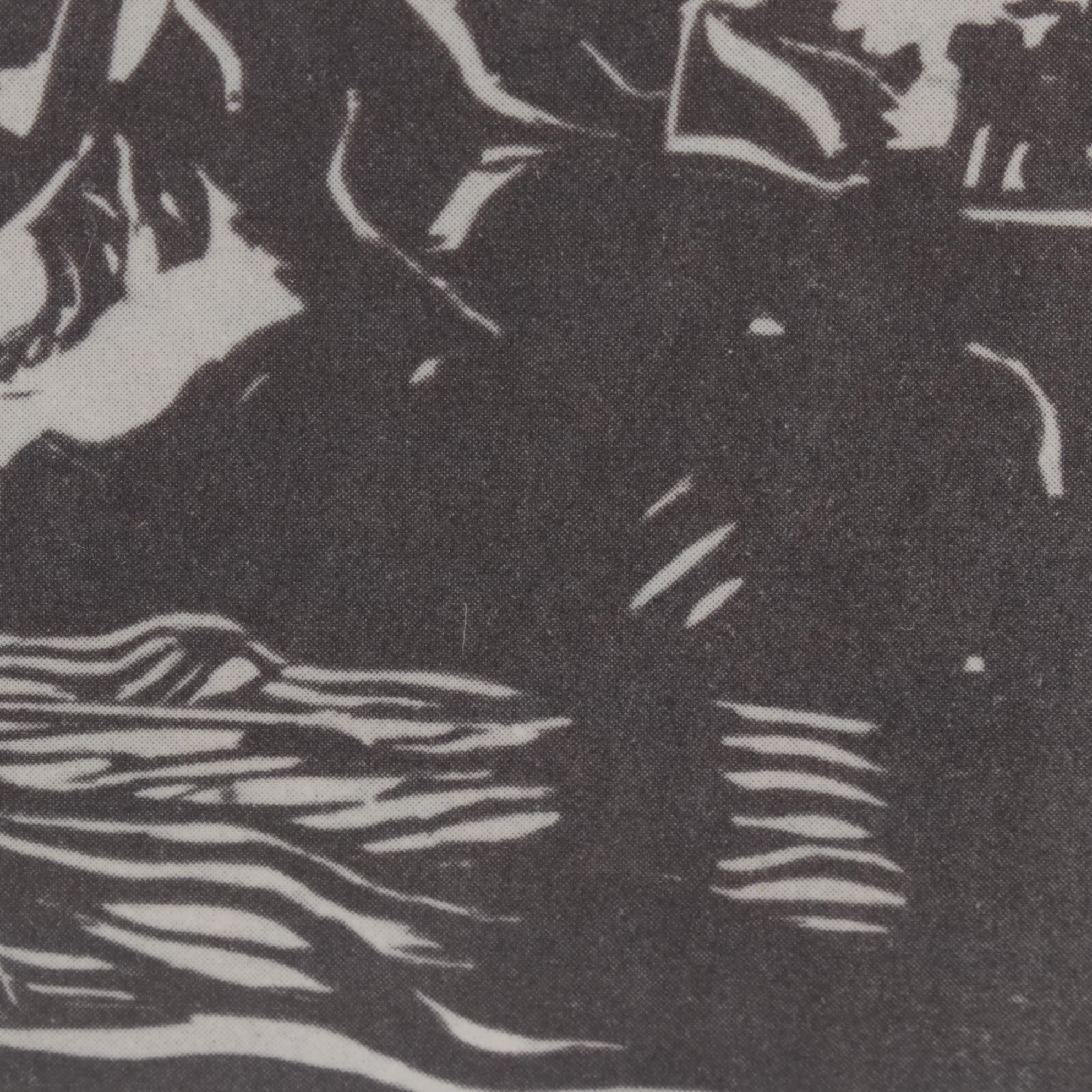 Halftone After Edvard Munch "The Apple Tree," 1946