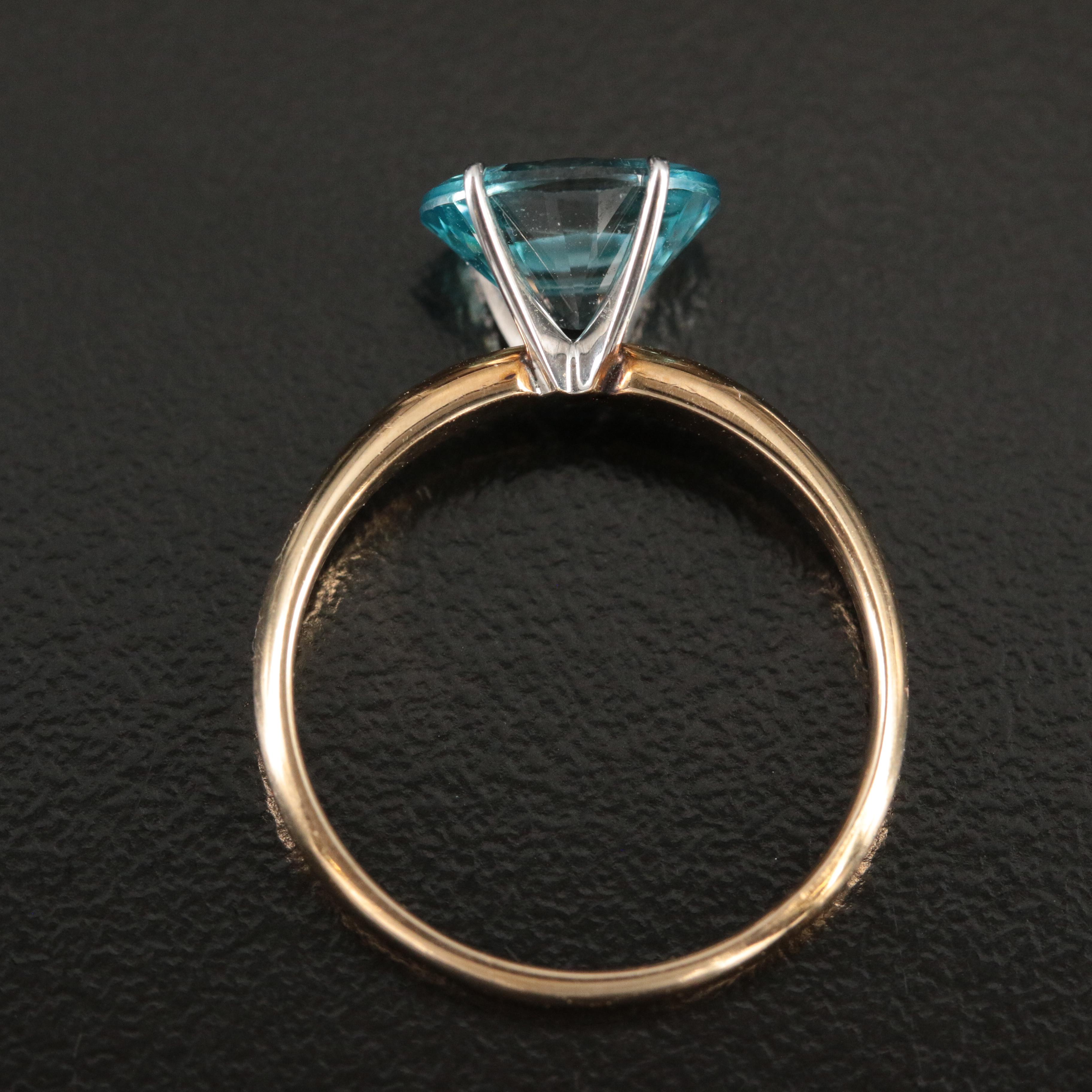 10K Zircon Ring