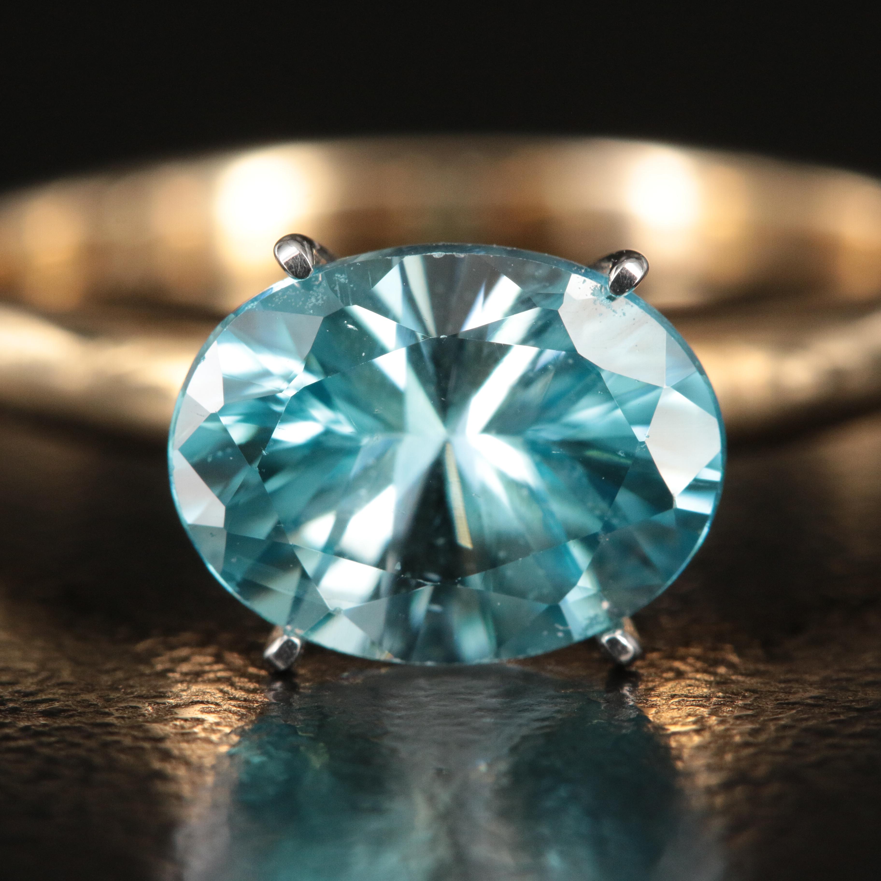 10K Zircon Ring