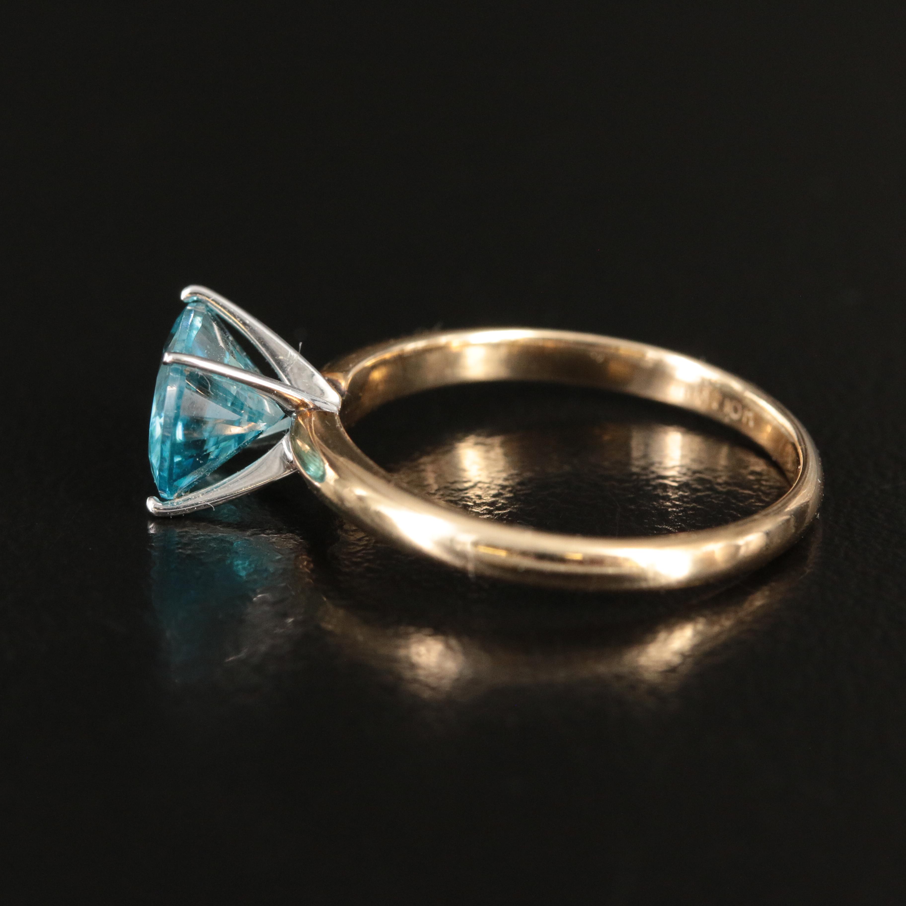 10K Zircon Ring