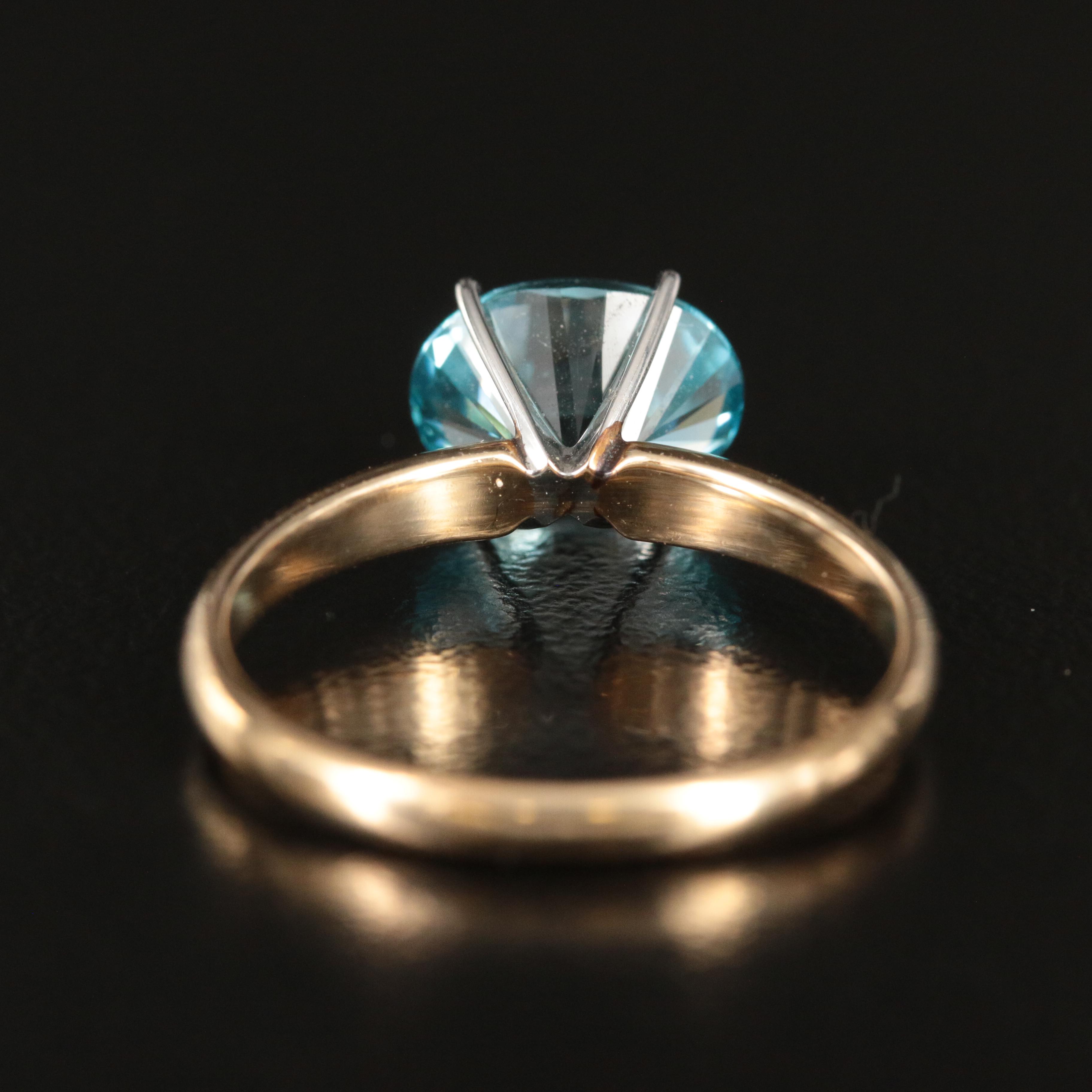 10K Zircon Ring