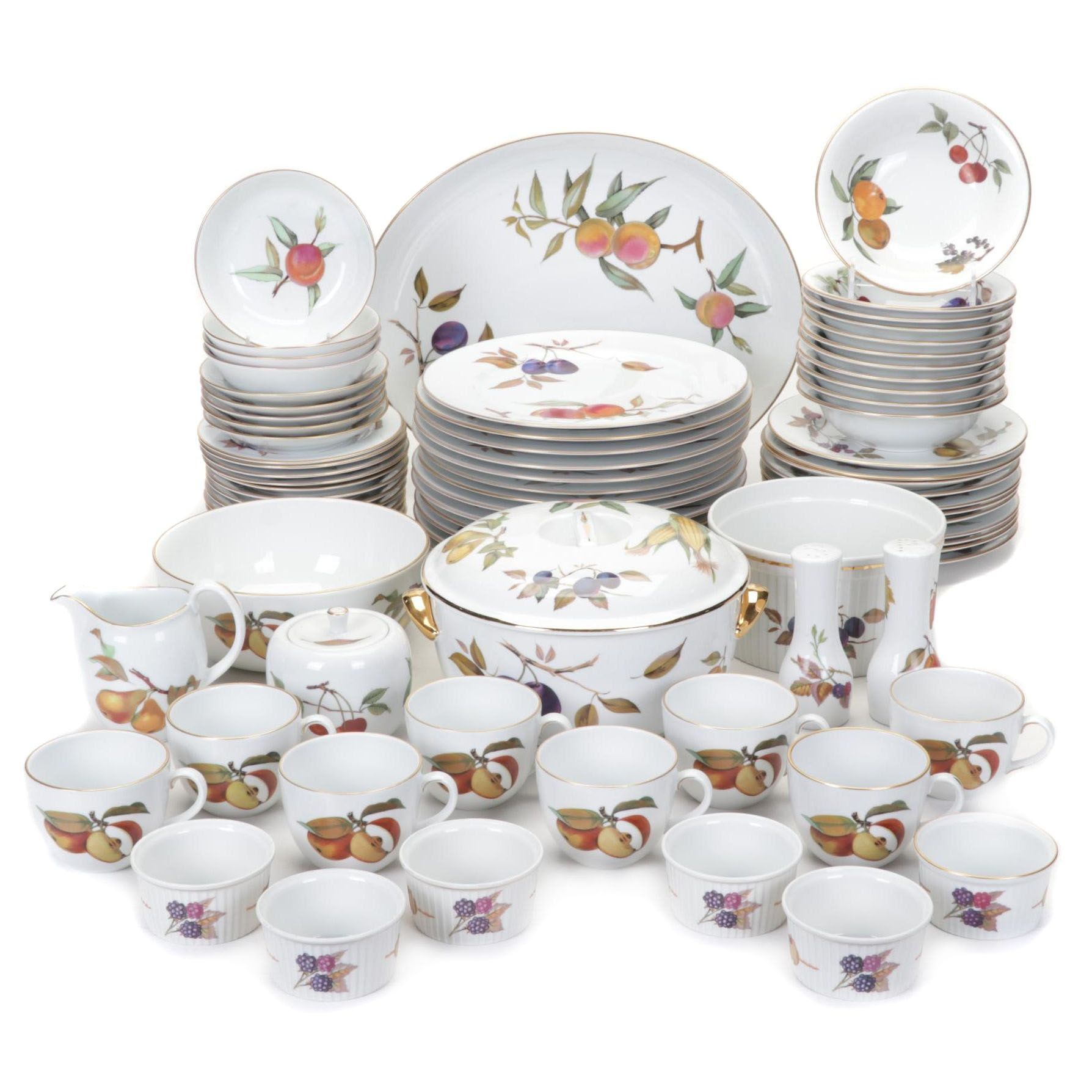 Royal Doulton "Evesham" Porcelain Dinnerware Collection