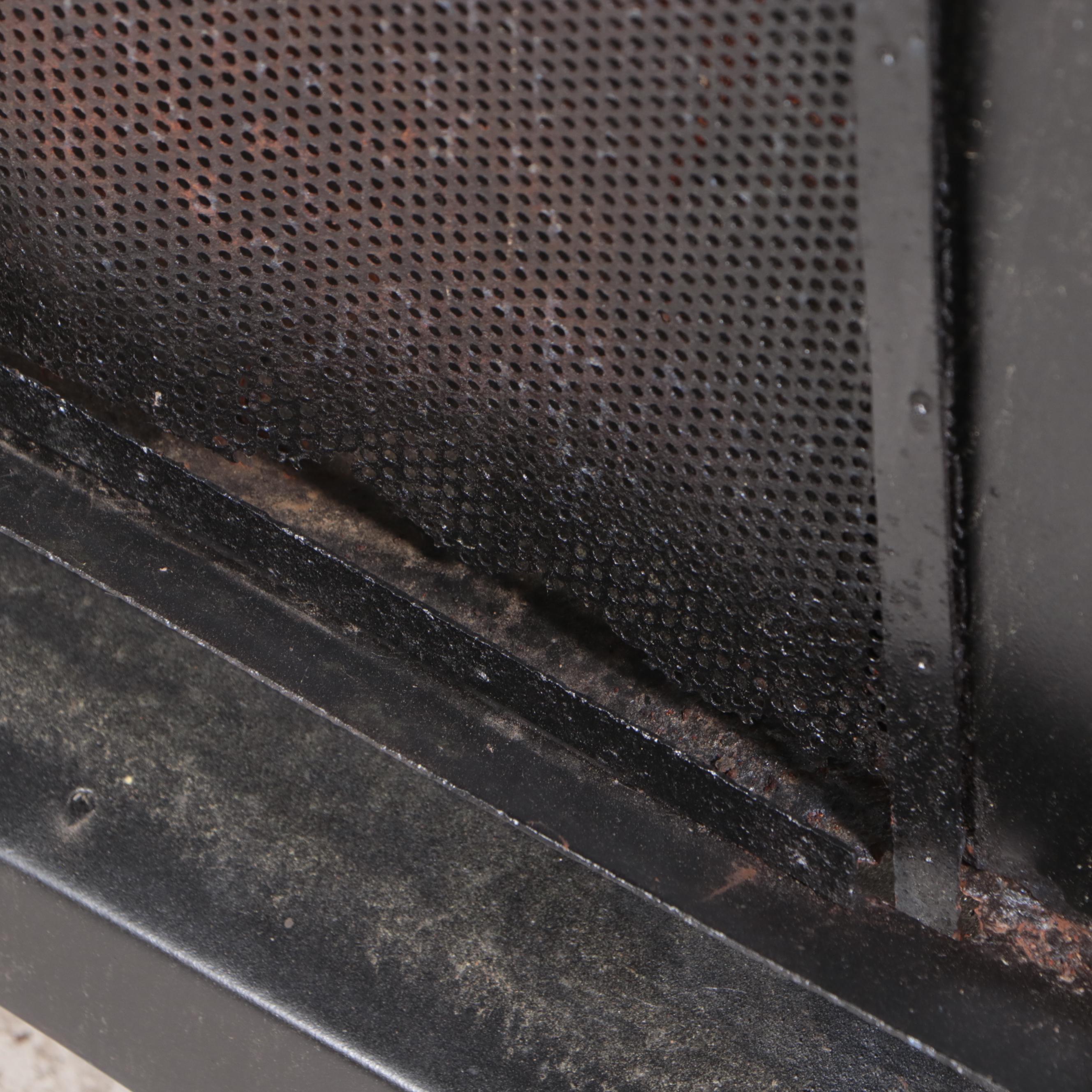 Pagoda Shaped Cast Metal Fire Pit