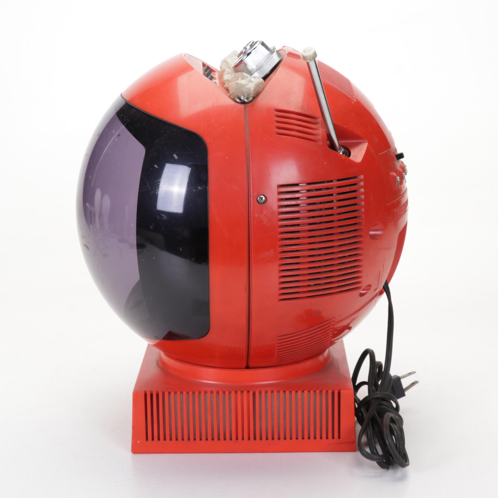 JVC Videosphere Space-Age Portable Television, Late 20th Century