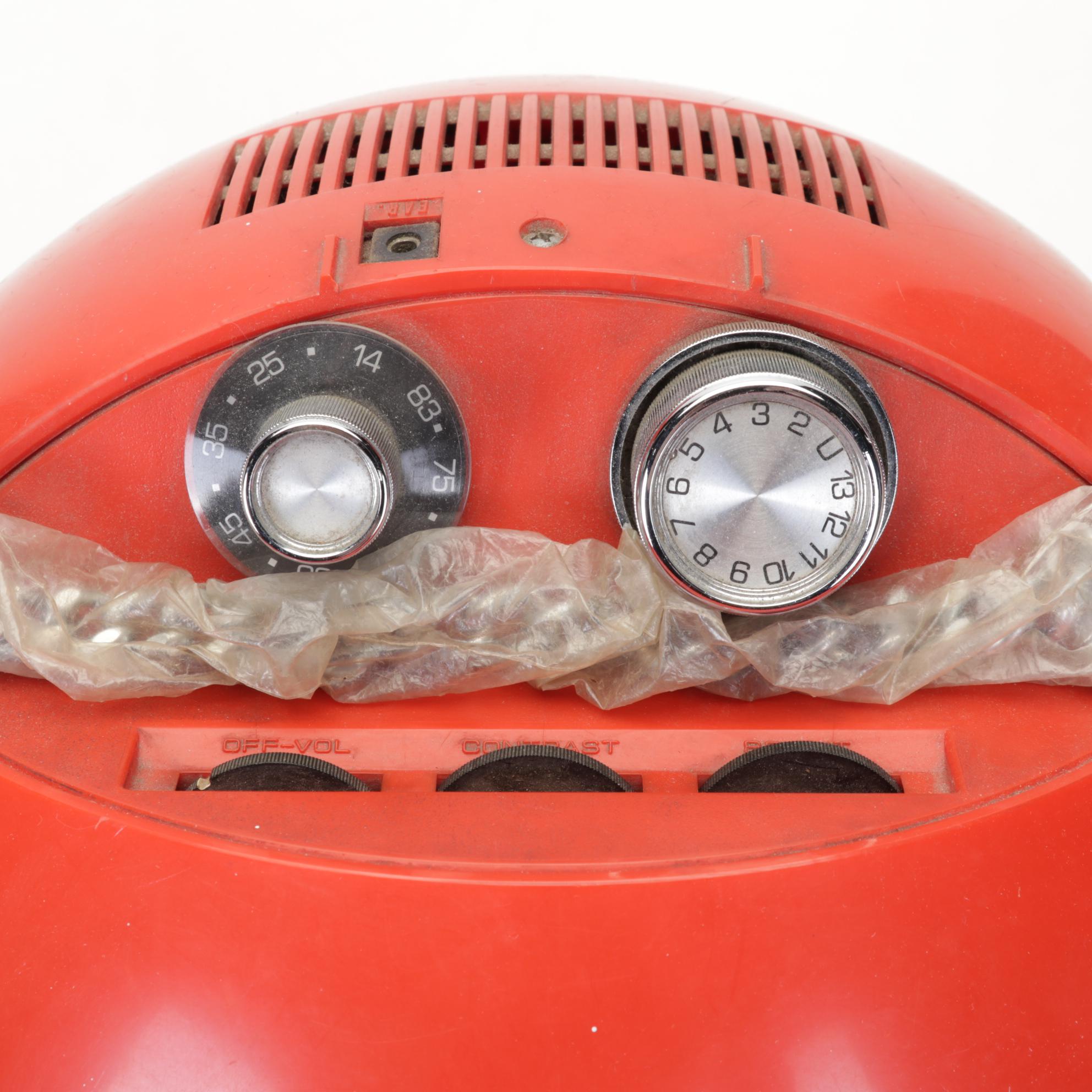 JVC Videosphere Space-Age Portable Television, Late 20th Century