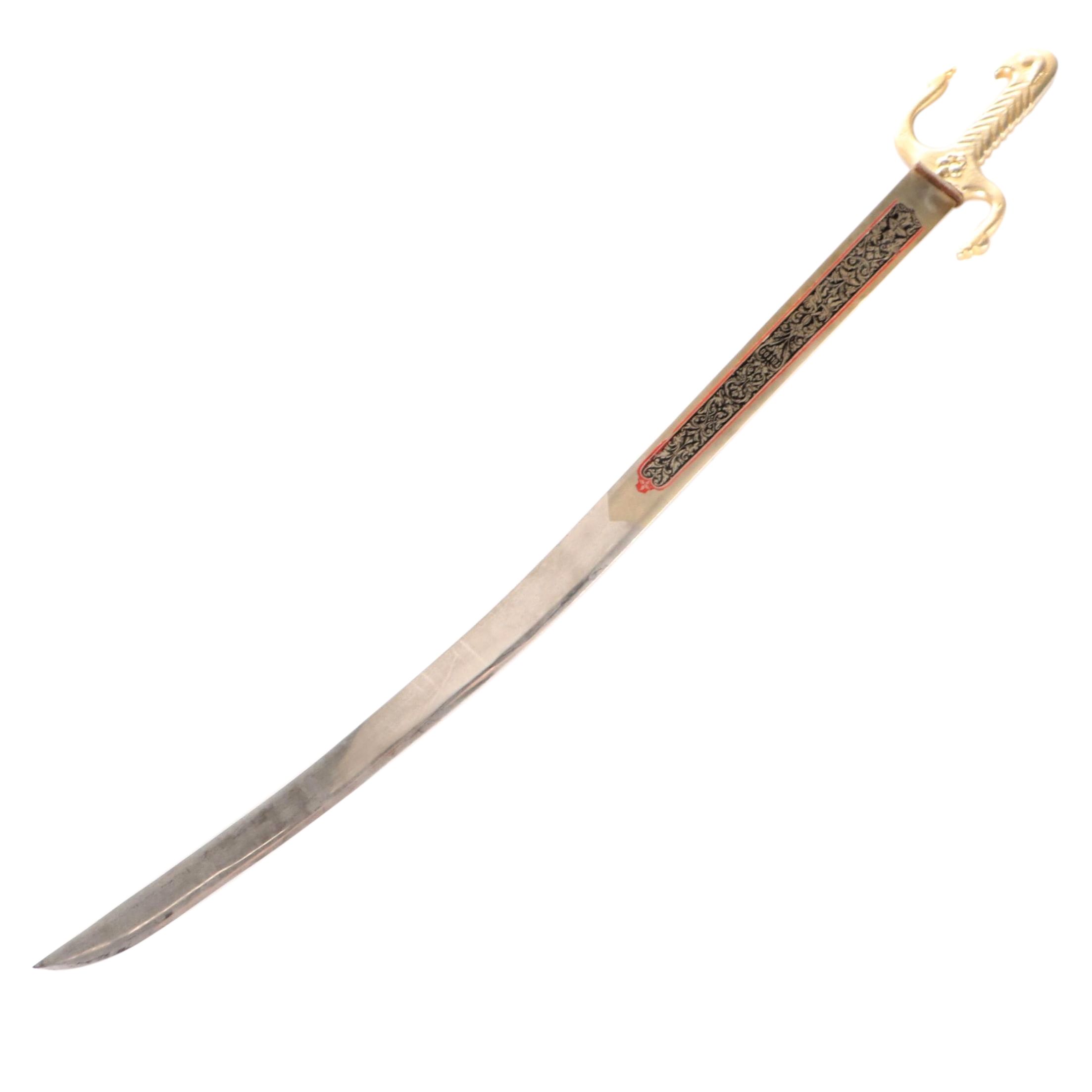 Spanish Style Replica Toledo Cutlass Sword