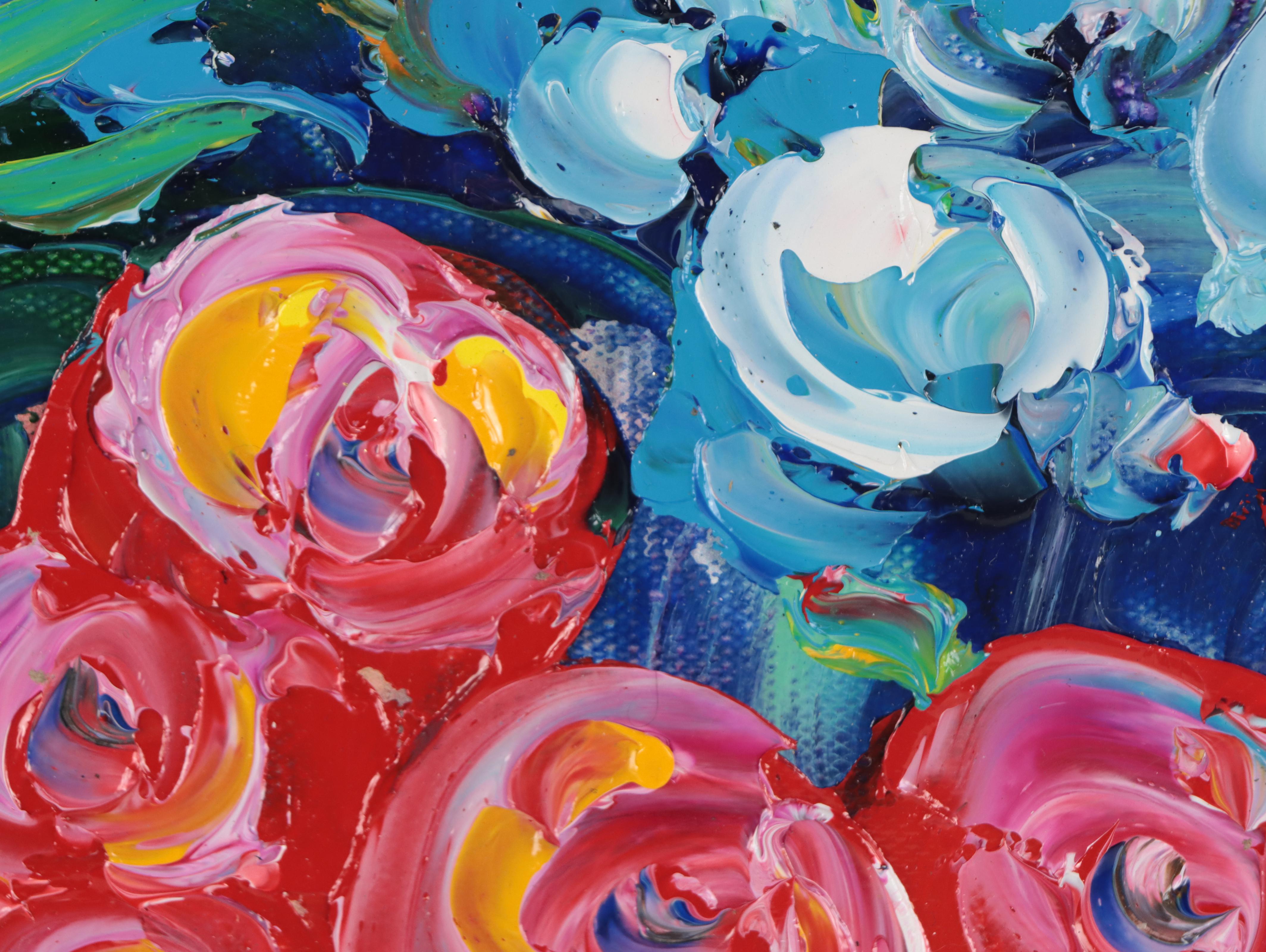 Bing Floral Oil Painting, 21st Century