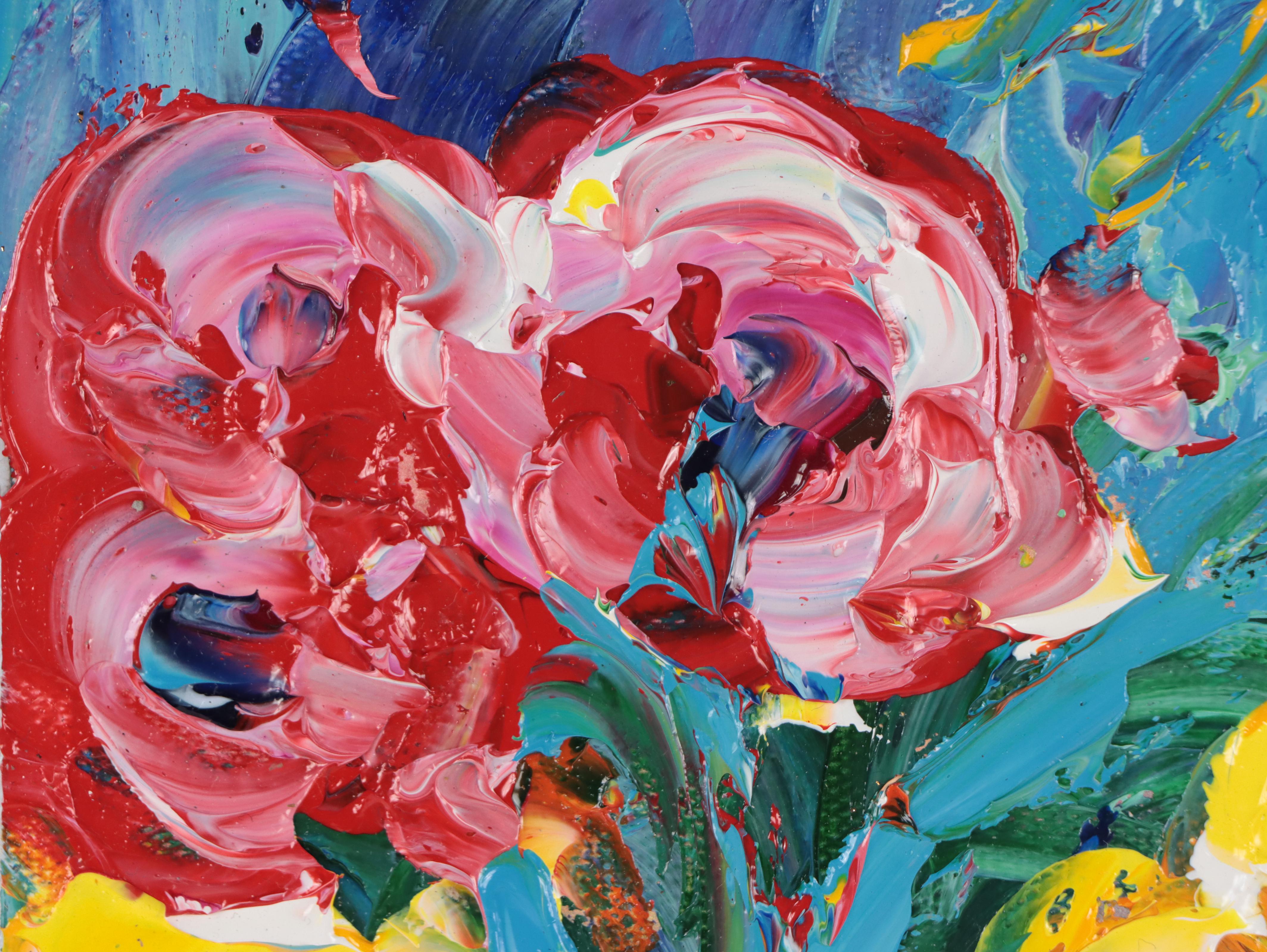 Bing Floral Oil Painting, 21st Century